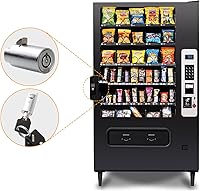 Vista 5 de Paquete de 2 cerraduras y llaves expendedoras de alta seguridad (con llave diferente), candado de soda para coque, pepsi, aperitivos, máquinas