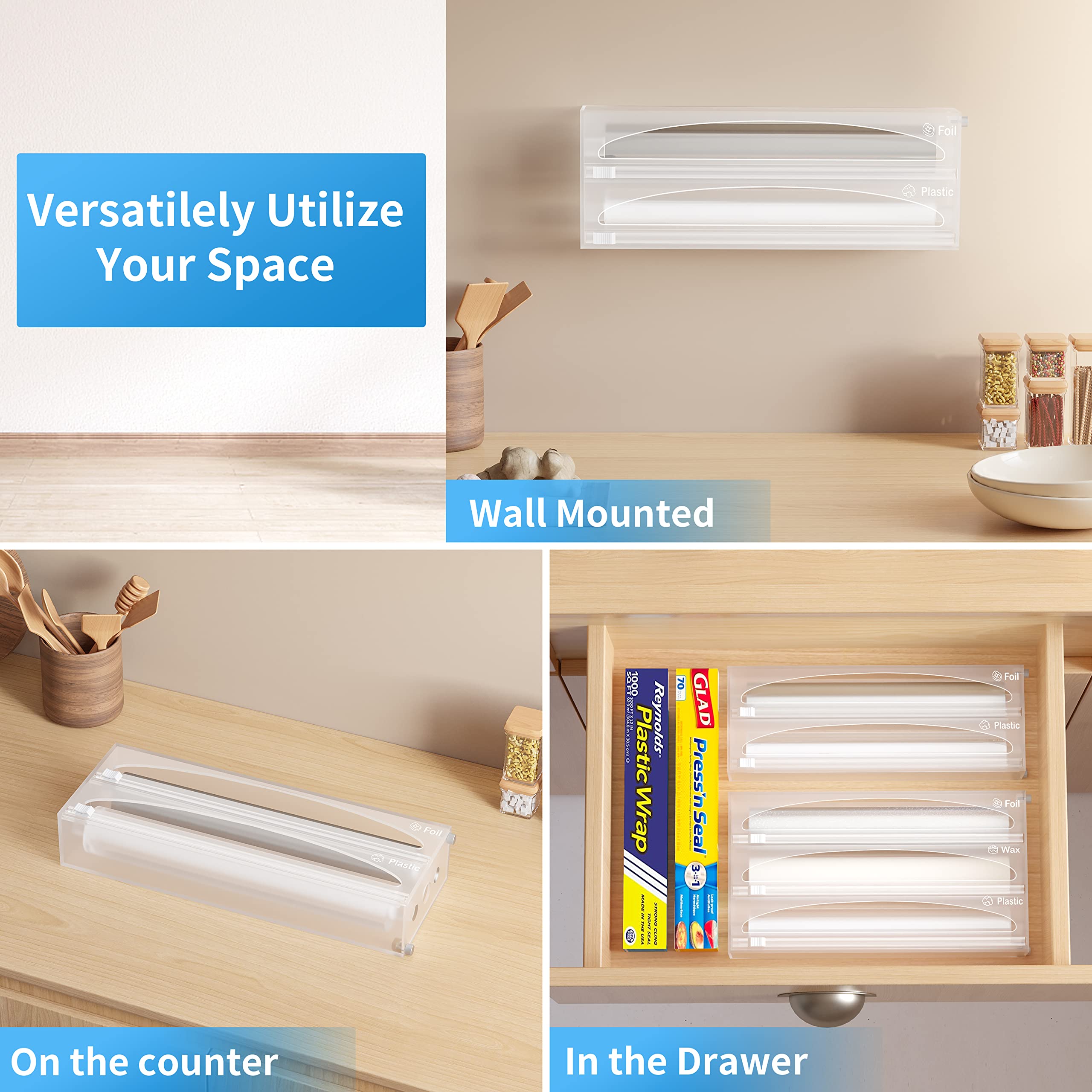 Distributeur Papier Aluminium Et Film - Achat En Ligne