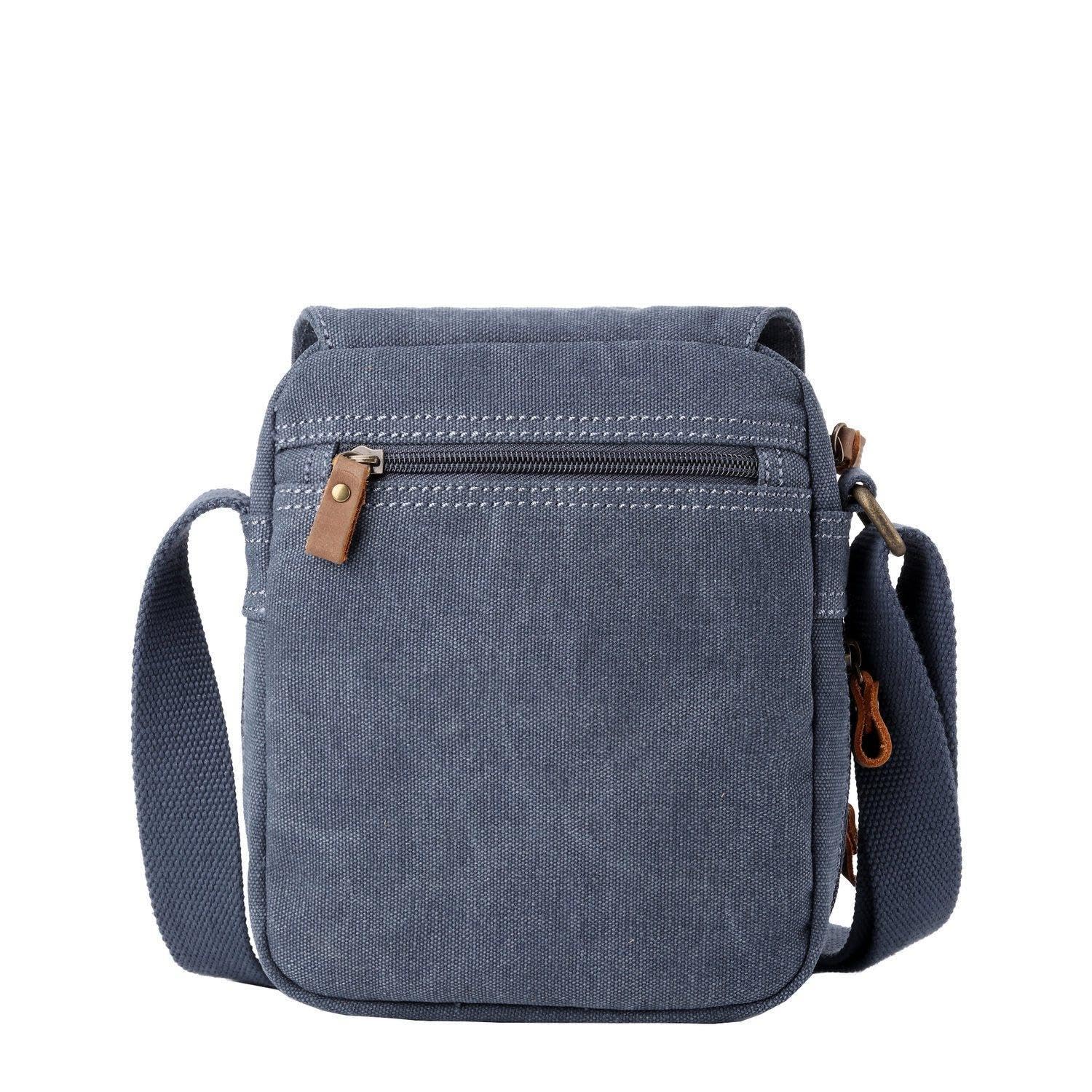 Troop London TRP0220 Classic Canvas Across Body Bag