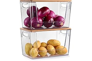 Stackable Pantry Baskets for Potato and Onion Storage