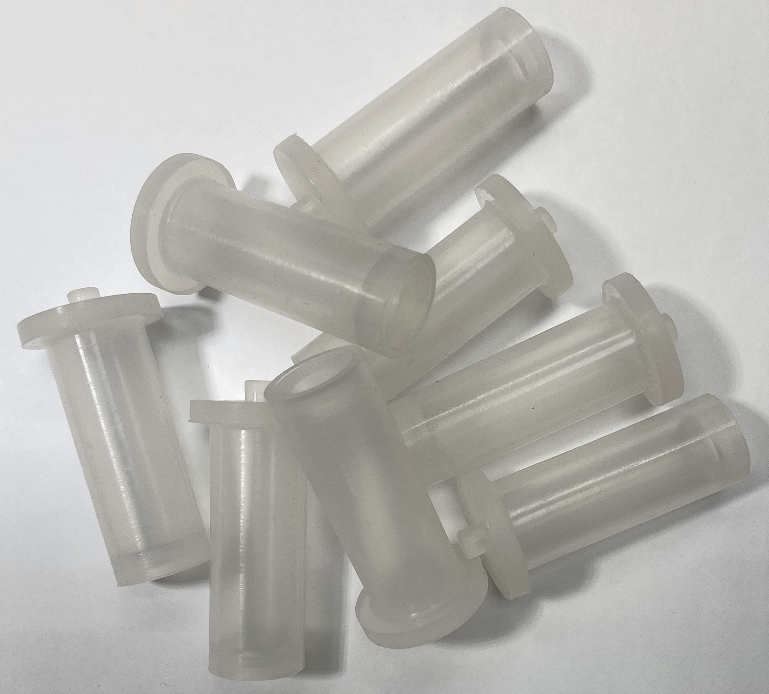 Protection Force Easy Cap For OD 9.5mm 3/8 Inch (Pack of 8) Ribp Tube Expanded Tube Openning Long Tube Pipe Post End Cover Screw Thread Protectors Elastic Rubber