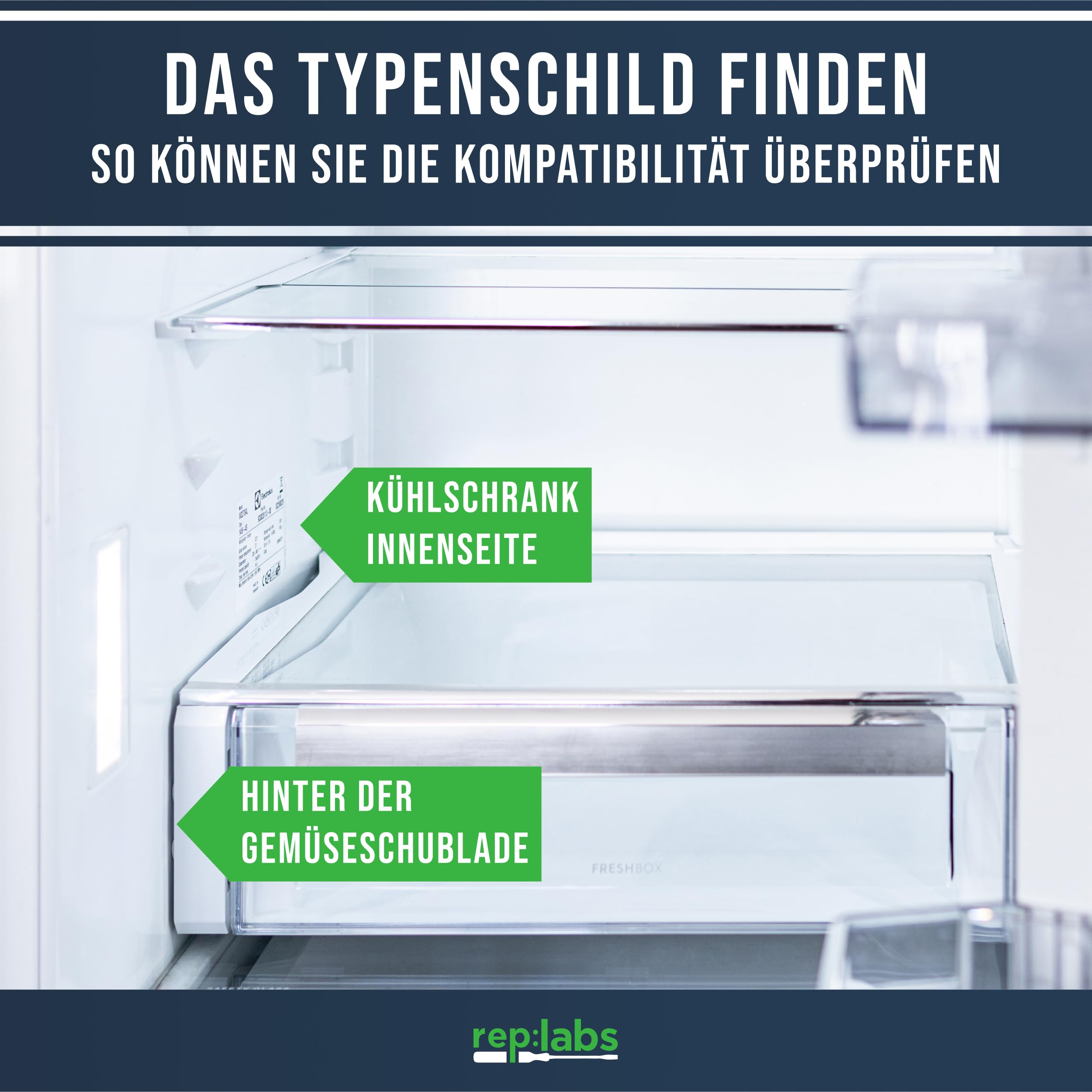 Türscharnier Set Kühlschrank kompatibel/Ersatz für 268698/00268698 Scharniere für Kühlschrank & Gefrierschrank von Bosch, Siemens, Constructa, Neff, Balay