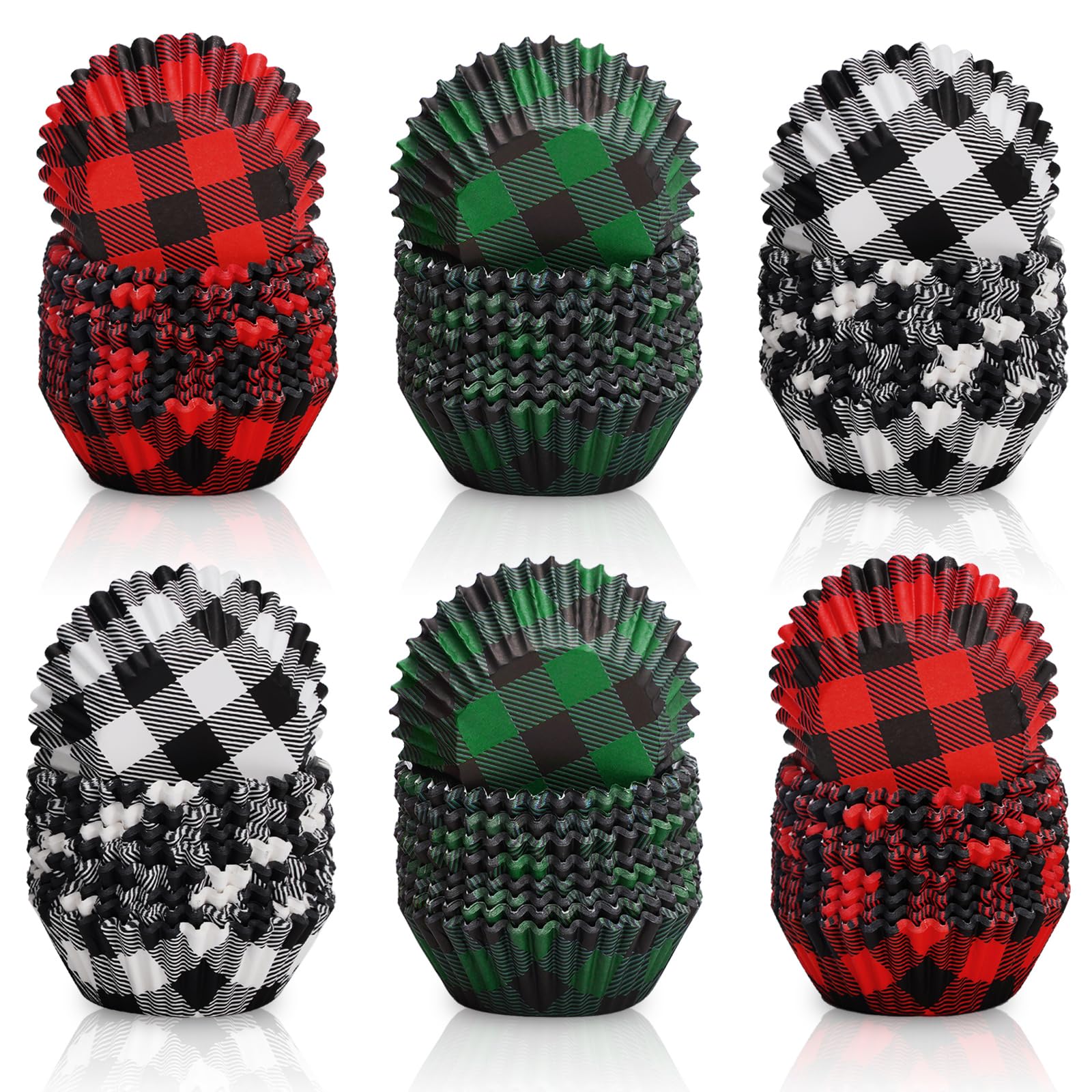 Caissettes en papier pour cupcakes Whaline : 600 moules de cuisson pour muffins et gâteaux de fête