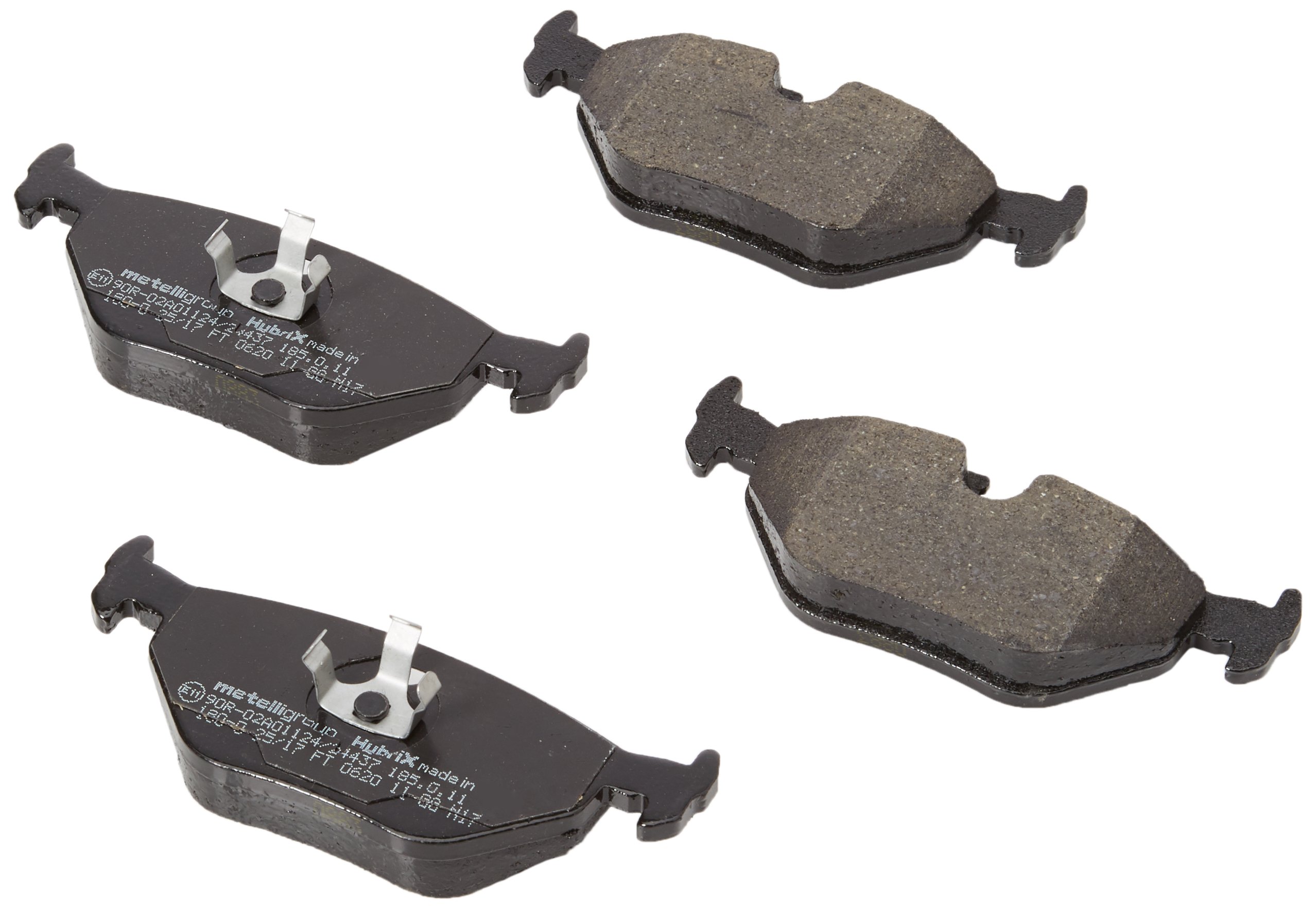 1x ORIGINAL® Metelli Bremsbelagsatz, Scheibenbremse Hinten für BMW 3 Compact 3