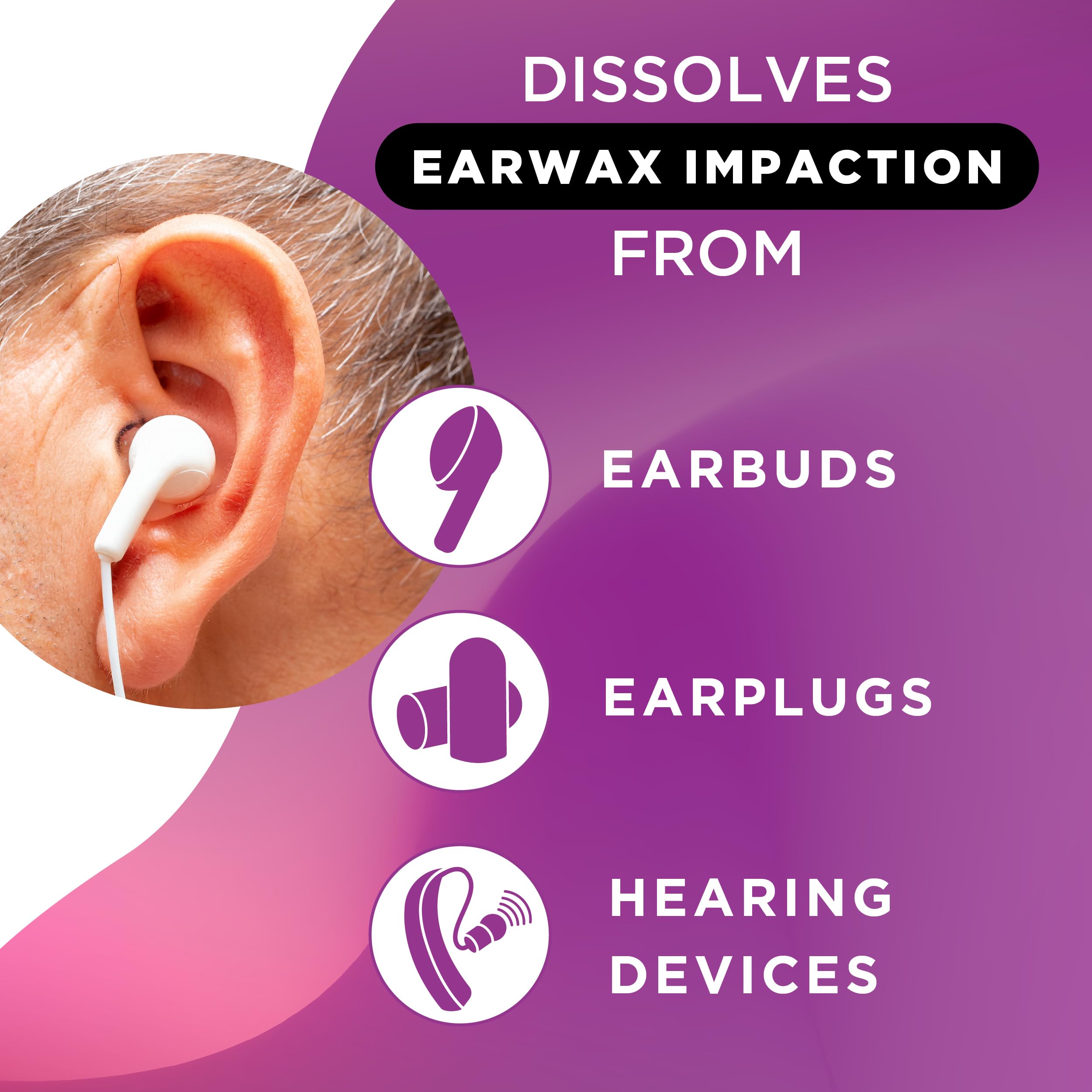 LIPO Earwax Removal Drops, Ear Cleaning for Wax & Clogged Ears, 0.5 fl oz — Amazon image 5