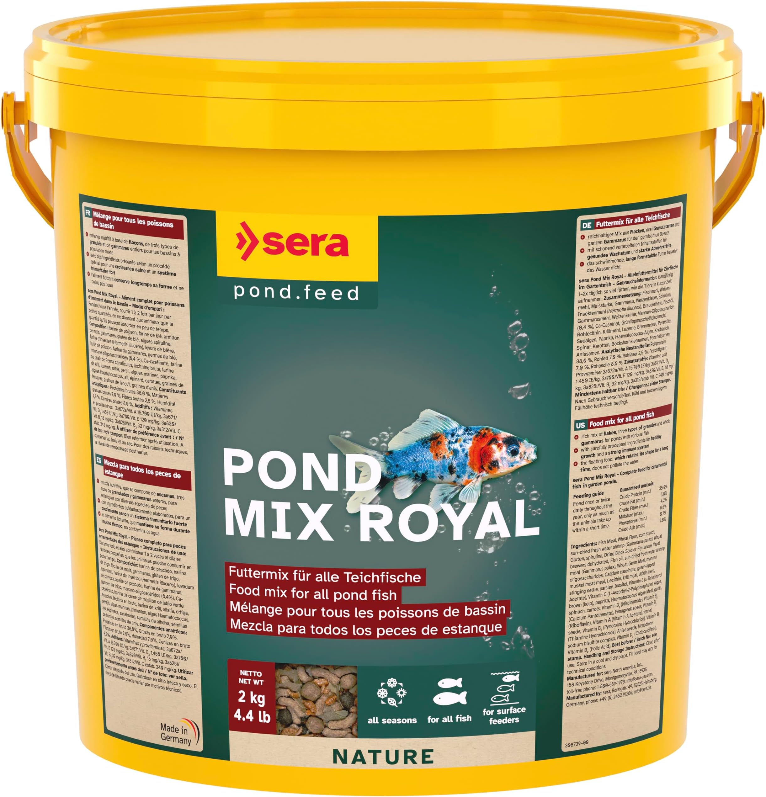 SeraPond Mix Royal, 10 Litre (2kg)