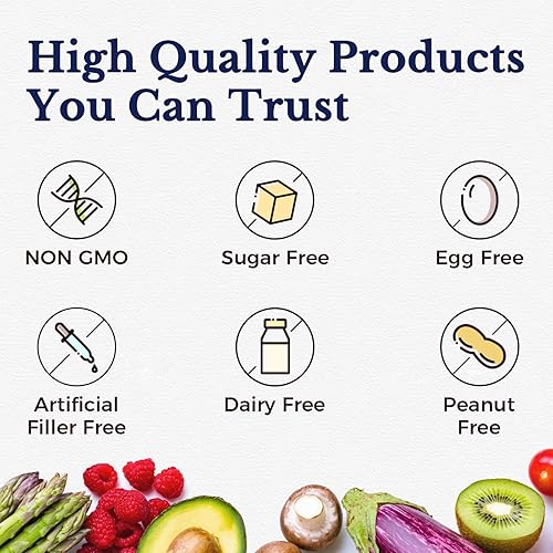 Miniatura 8 de Vitalitown Suplemento de inositol para mujeres, mio-inositol y D-chiro inositol, proporción ideal 401, equilibrio hormonal y apoyo ovárico saludable