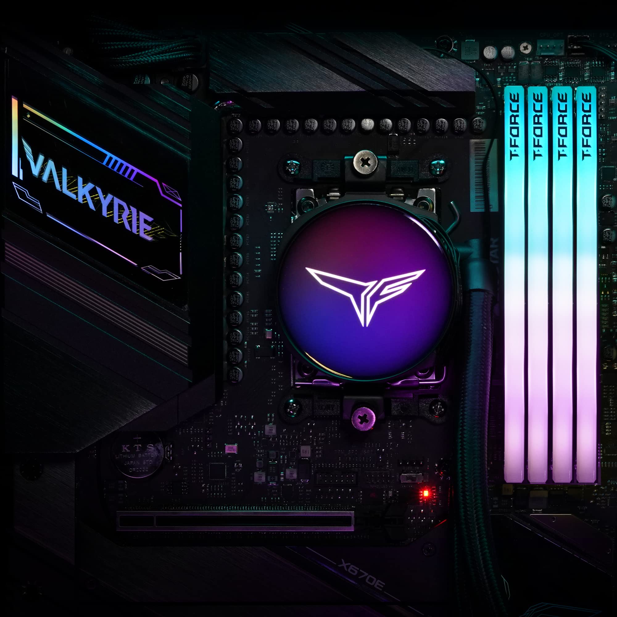 Amazon.co.jp: TEAMGROUP T-Force Delta RGB DDR5 Valkyrie Edition