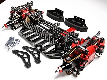 ラジコン　タミヤtt01 カーボンシャーシ　オプションパーツ多数 Amazon.co.jp: RCHUBAM メタルカーボンシャーシフレームキット 1