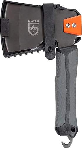 Miniatura 2 de GEAR AID Balta Camp Hatchet una herramienta versátil para incendios y campamentos con cubierta de seguridad, martillo, cortador de leña y extractor