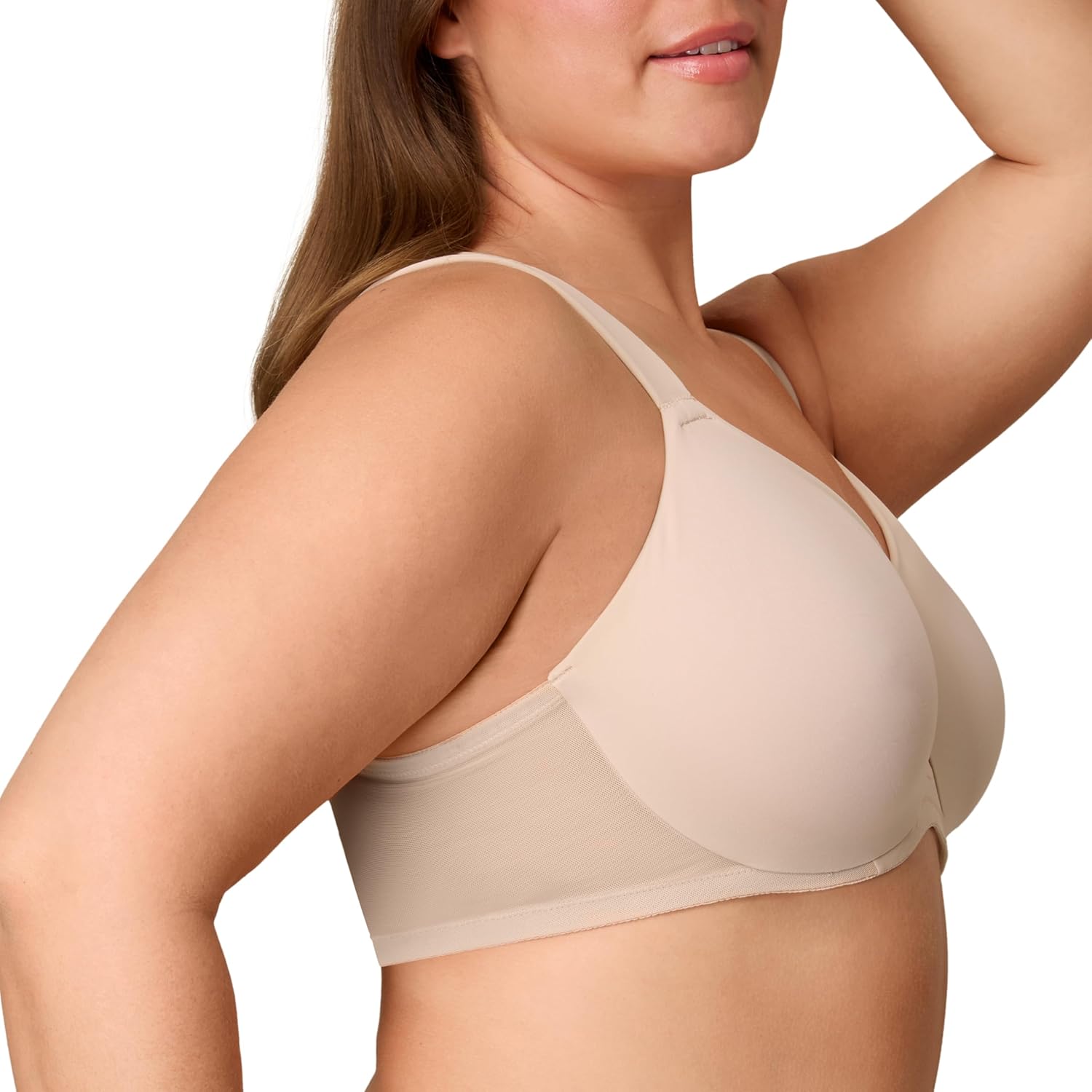 Playtex Womens Underwire Bra, Dreamwire Plus-Size Bras Available, Convertible Straps, Moisture-Wicking, 4810 - Image 3