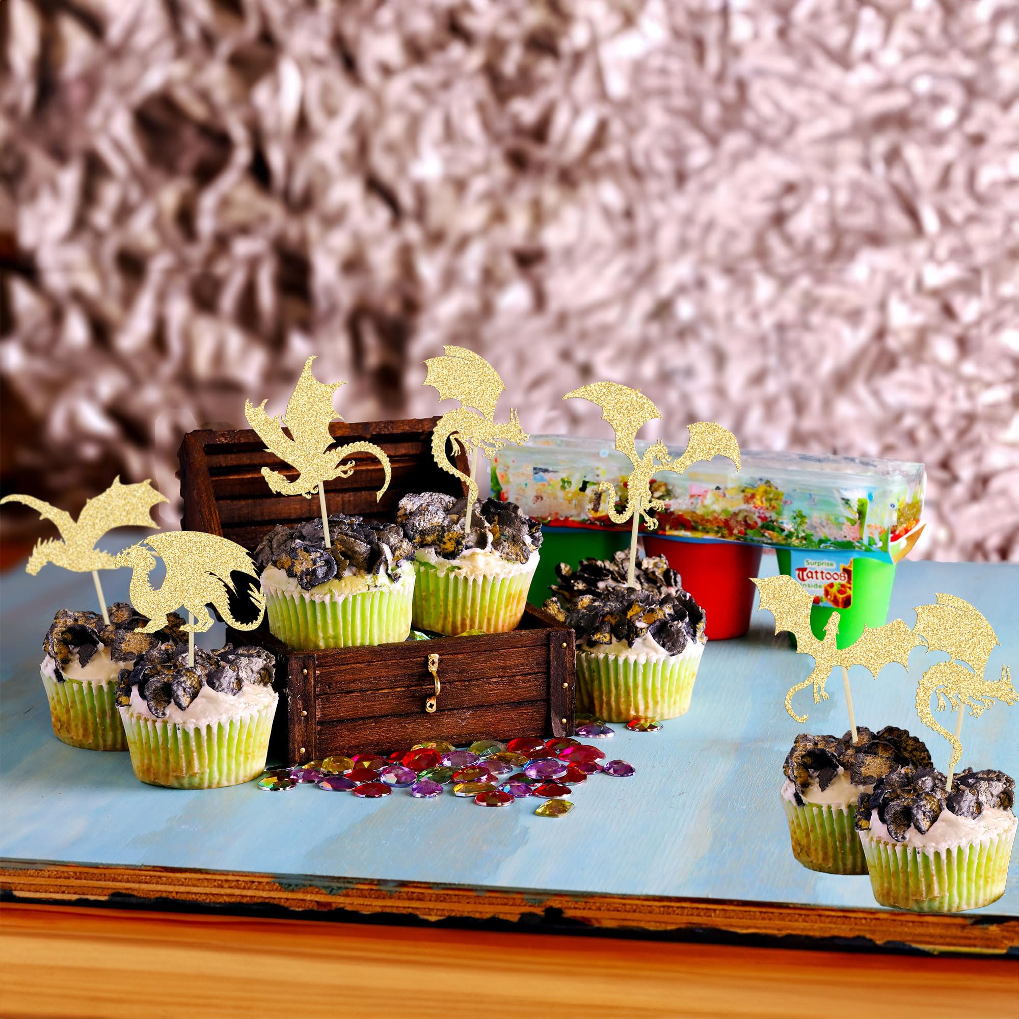Tosnail Lot de 2 présentoirs à cupcakes en porcelaine en céramique avec