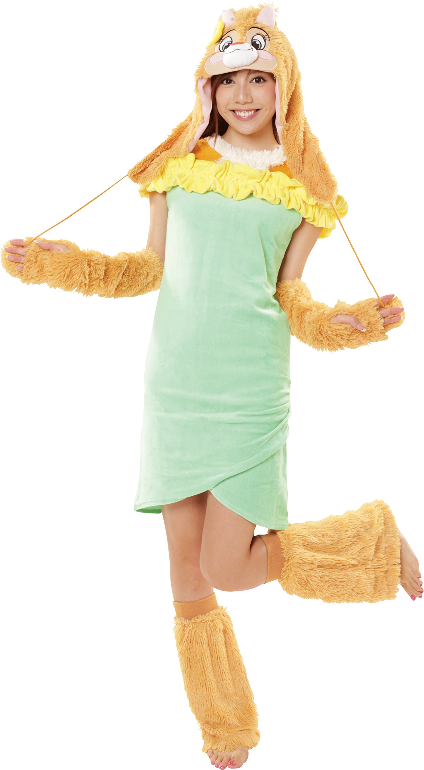 Amazon.co.jp: ディズニー クラリス モコモコ コスチューム レディース