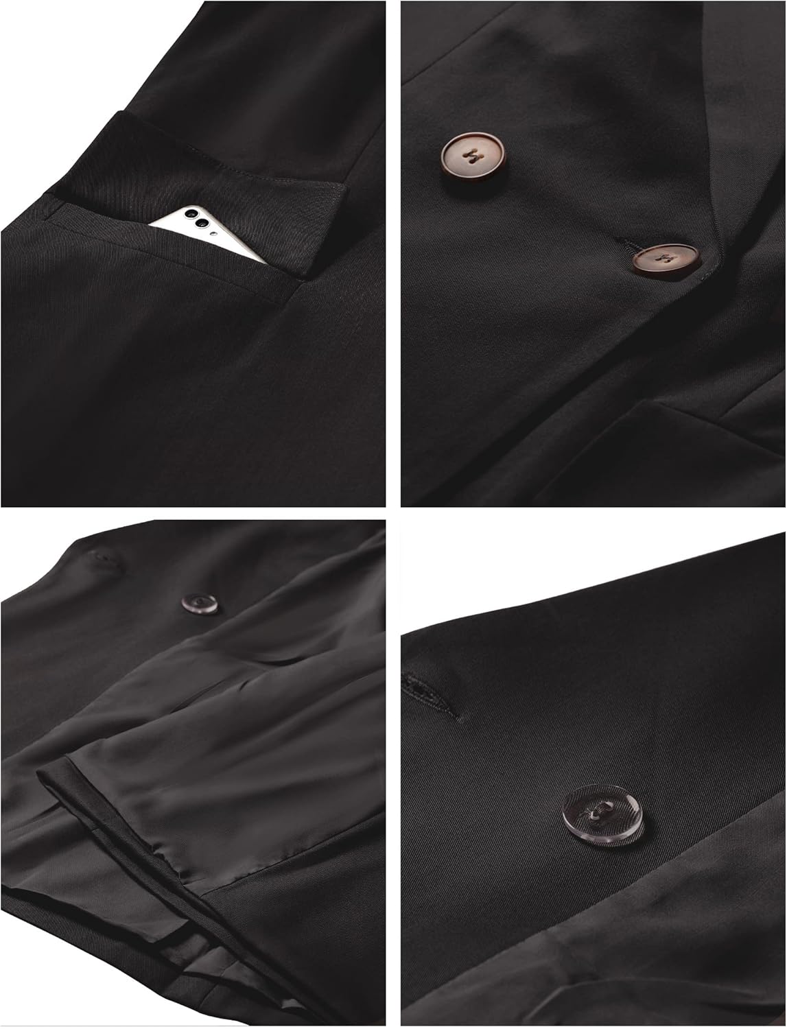 luvamia Blazer Jackets for Women Work Casual Office Long Sleeve Fashion Dressy Business Outfits - Image 6