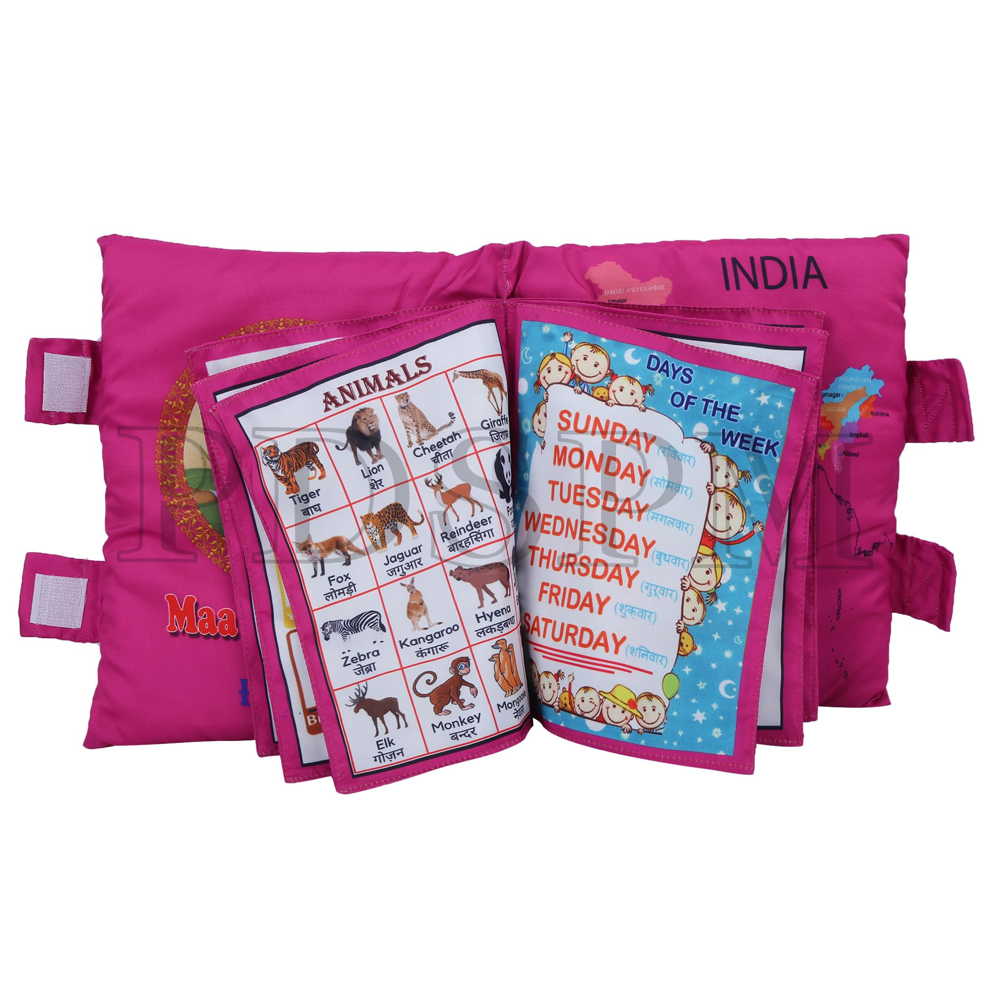 Pik A Boo Learning Cushion Book Level 1 – English Rhymes for Early Learners