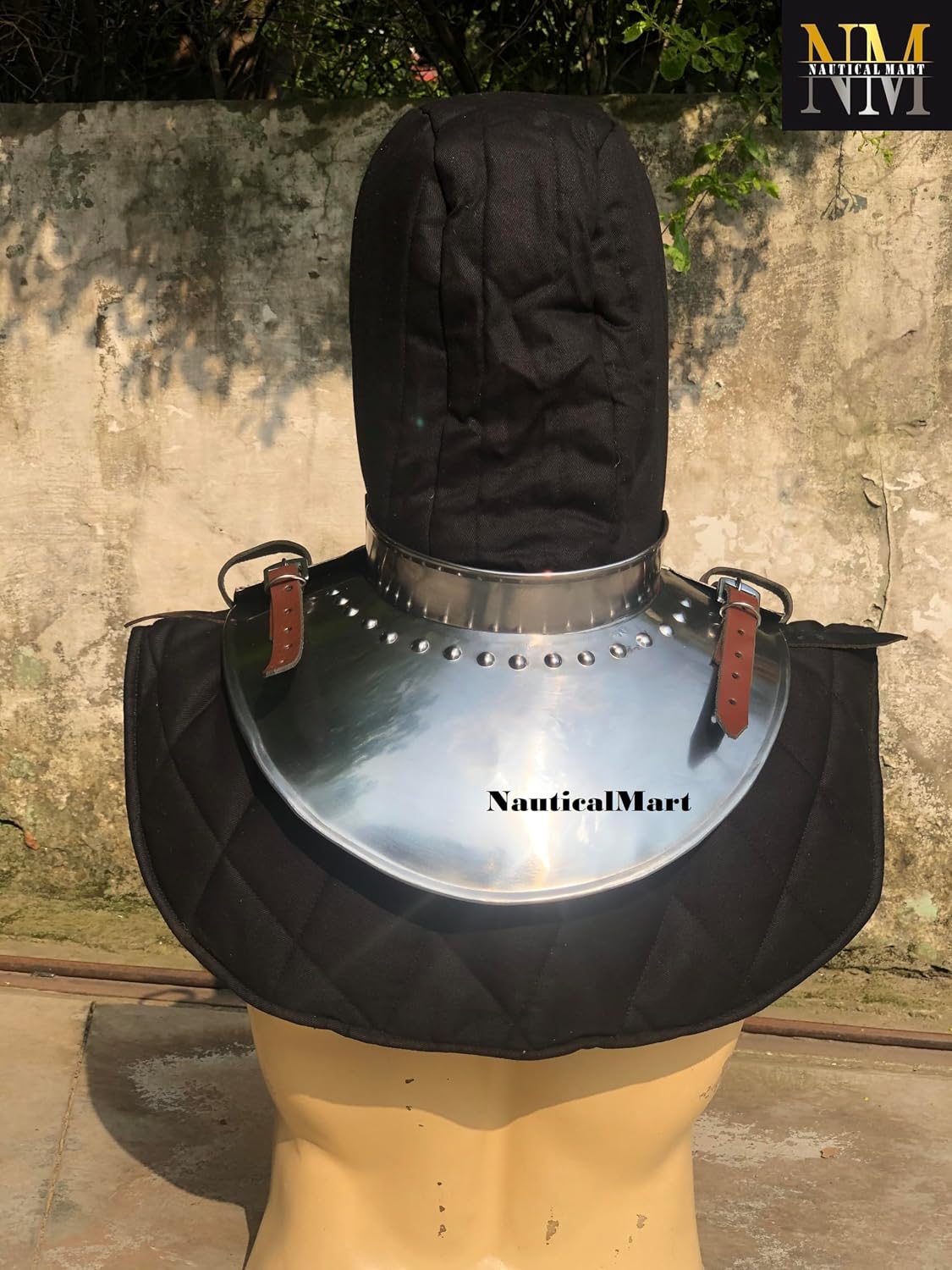 NauticalMart Medieval Steel Avenger Gorget