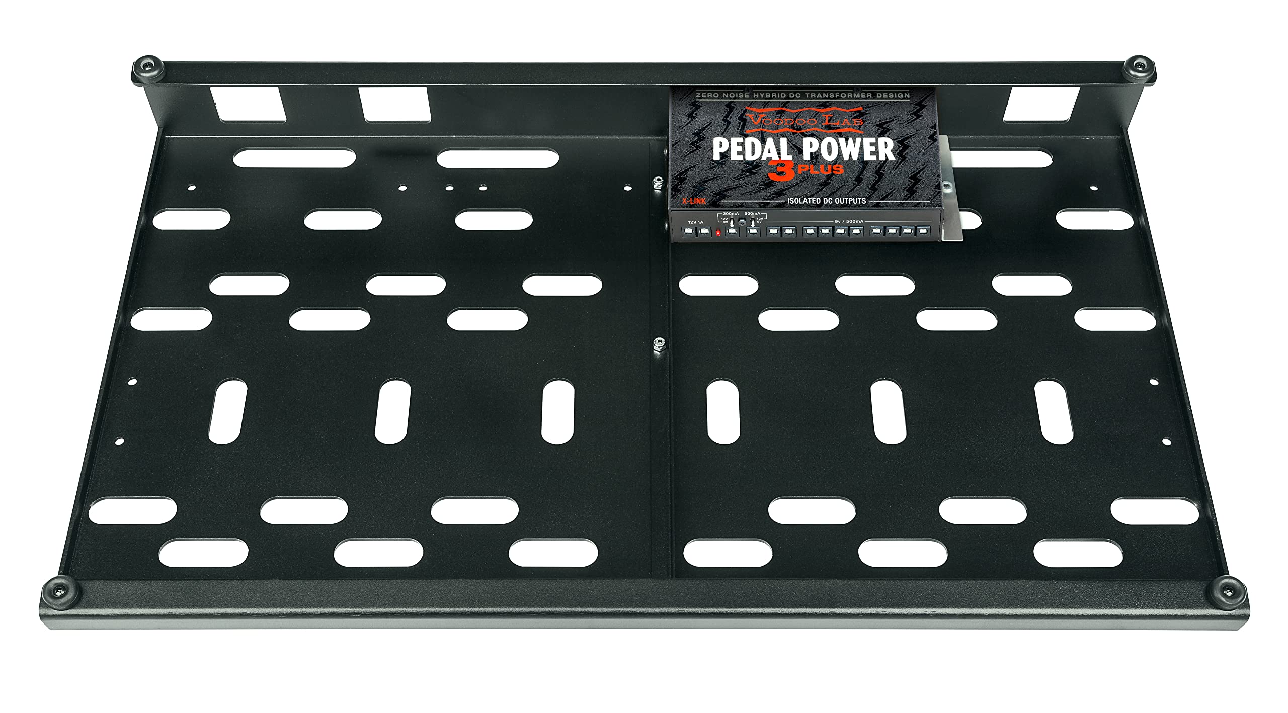 Voodoo Lab DBL-P3P Dingbat Pedalboard Large + Pedal Power 3 Plus + Bag