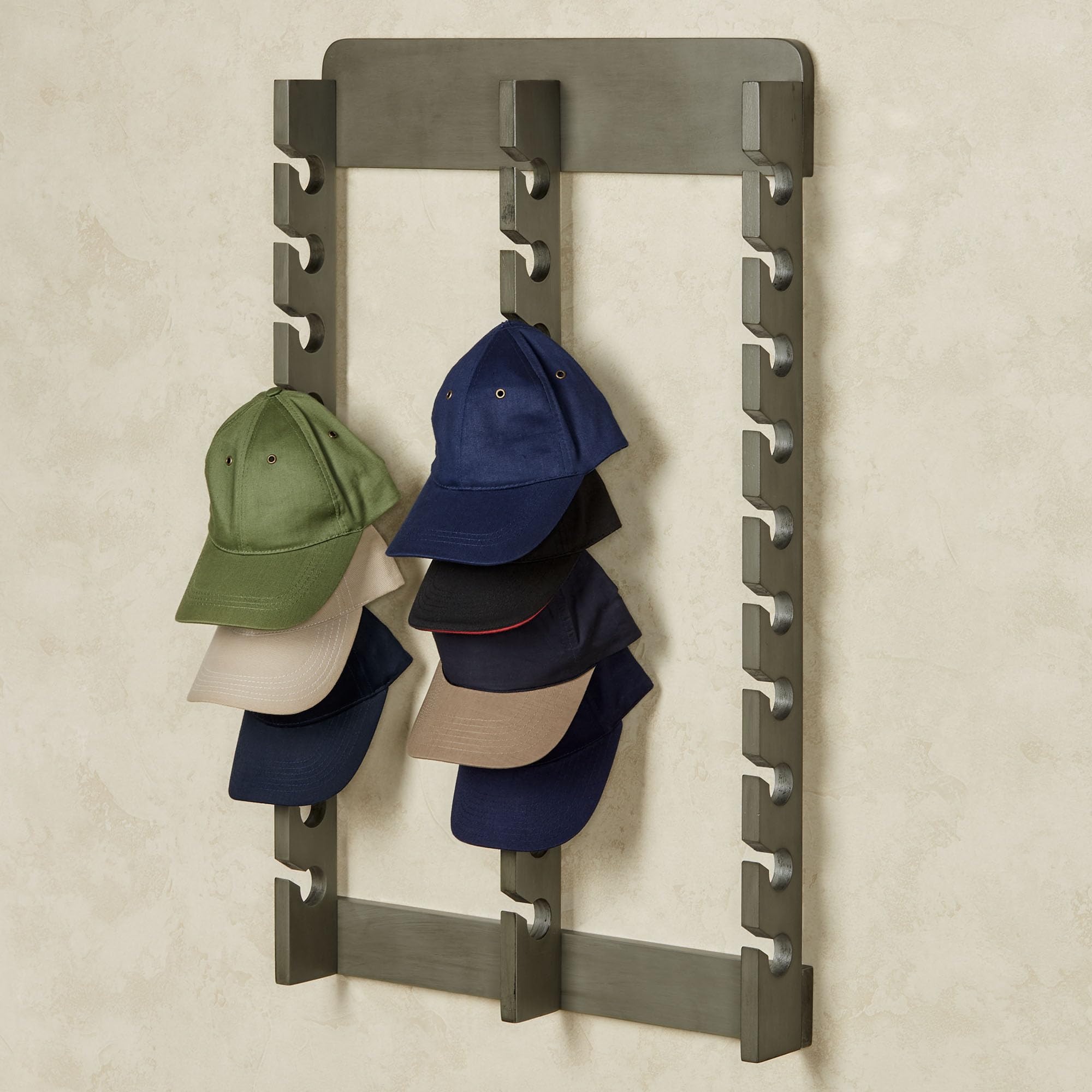 Amazon.com: Touch of Class Wooden Ball Cap Display Wall Rack