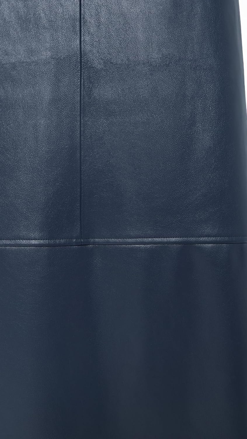 LE BOP Women's Betty Faux Leather Maxi Skirt - Image 6