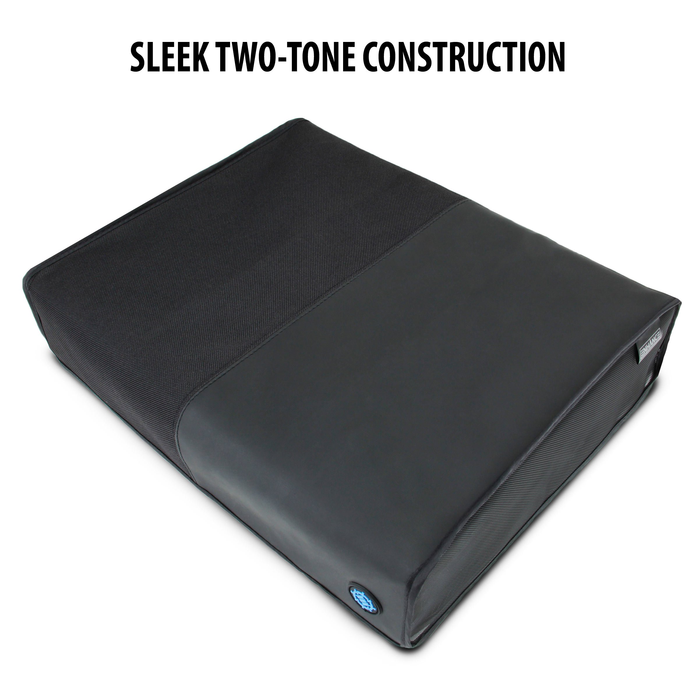ENHANCE Housse de Protection Console Microsoft Xbox One Design Respirant pour Une Libération Rapide de la Chaleur, Accès aux Ports Arrières Complet (Noir, Horizontal)
