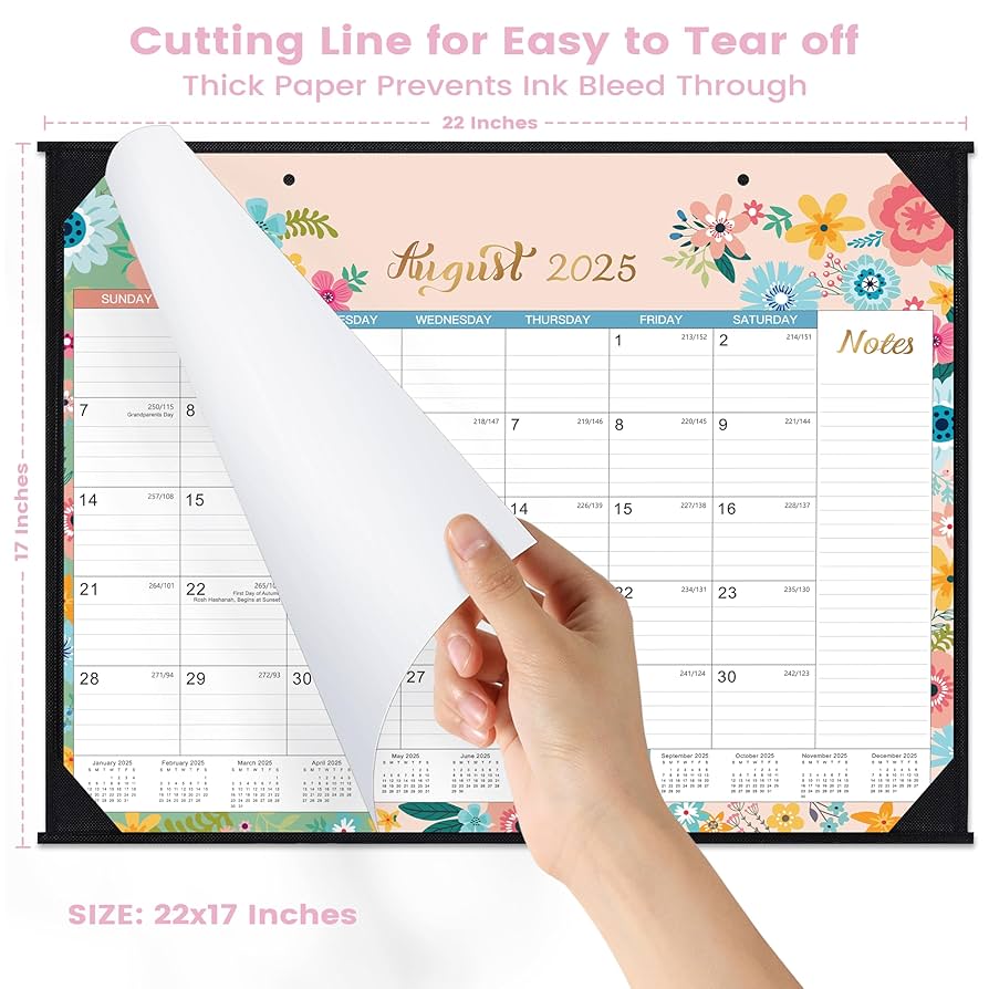伸縮テーブル＆2025カレンダー Amazon.com : Desk Calendar 2025-2026 - JUL 2025 - DEC 2026