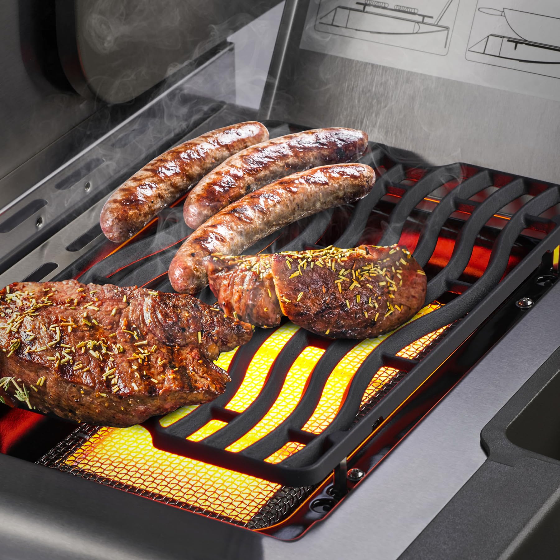 Side Burner Napoleon Rogue Sizzle Side Burner Napoleon Rogue