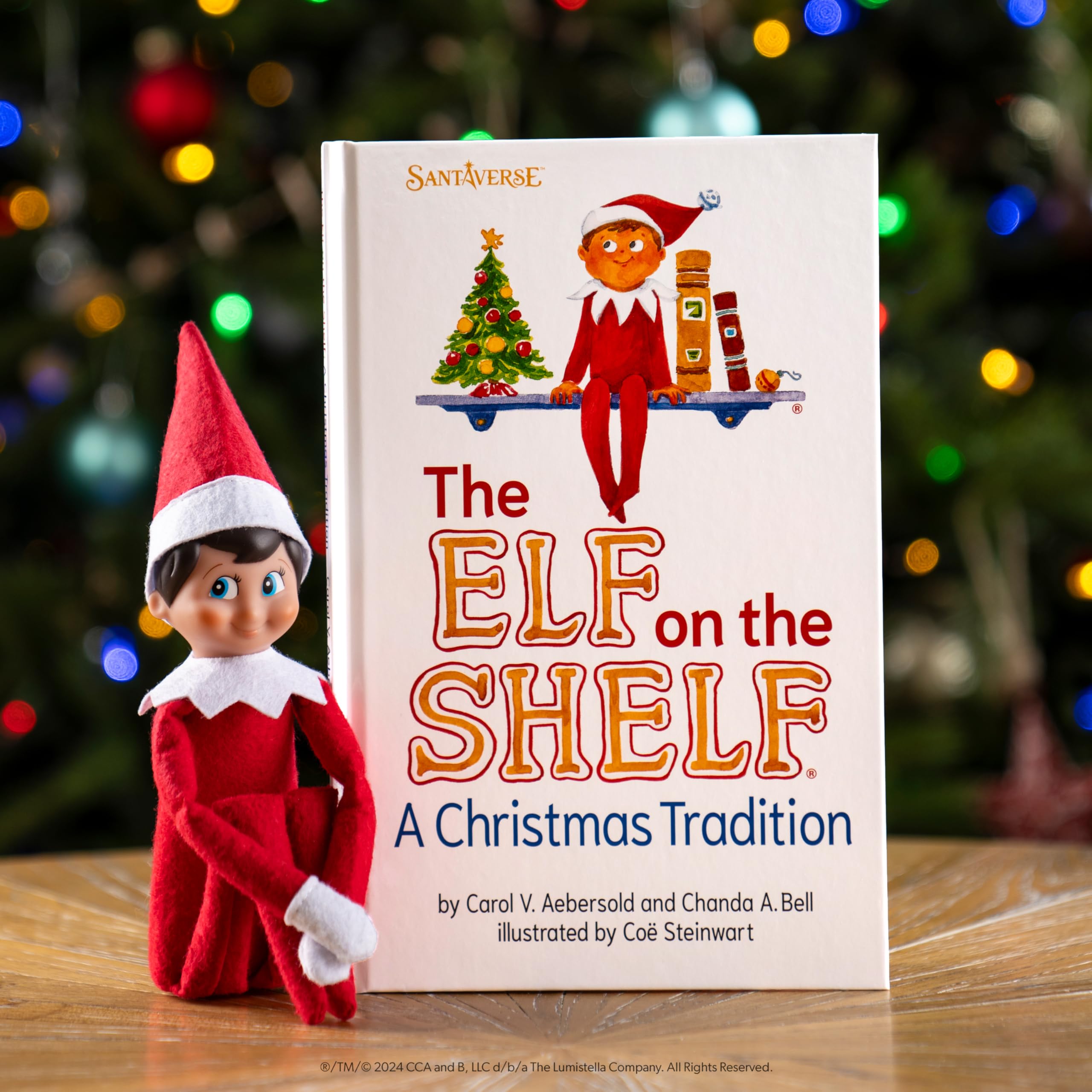 絵本・児童書 The Elf on the Shelf:A Christmas Trd Amazon.com: The Elf on the Shelf® Blue Eyed Girl & Claus