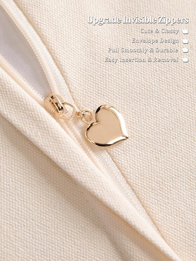 Set 2 Fundas Almohadas Chenille 45x45 cm Cuadradas Rayas miniatura 6