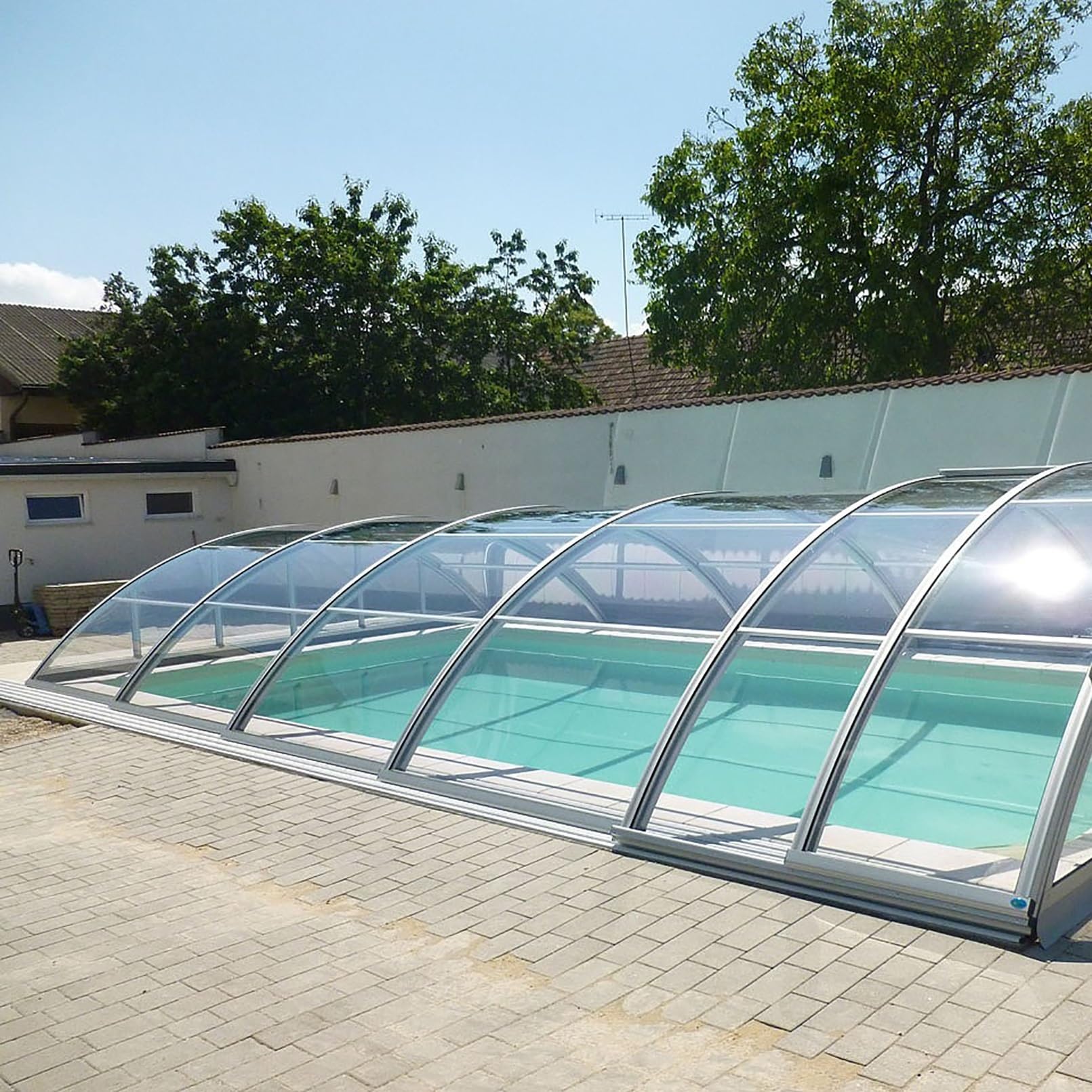 Láminas De Policarbonato 1mm Espesor, Planchas De Plástico Acrílico Transparente, Paneles Cubierta De Invernadero, Placas Para Jardines Garaje Toldos(0.6x8m/1.97x26.2ft)