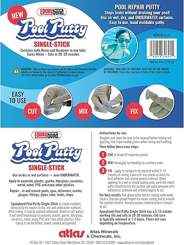 Miniatura 7 de Pool Putty Masilla epoxi