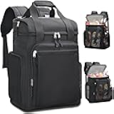 Beach Cooler Backpack Large, 42 Can Insulated Backpack for Men & Women, Soft Leakproof Cooler Bag for Beach/Camping/Hiking/Picnic/Travel