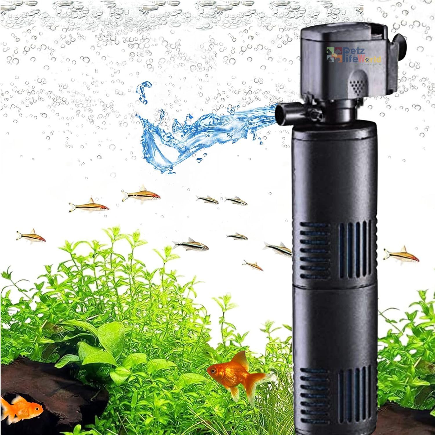 Sobo Wp-3200F | Power : 25W | F.Max : 1200L/H | Upto 3.5 Feet Tank | 3 in 1 (Filtration, Oxygenation & Circulation) Aquarium Internal Filter Fully Submersible (B0CNK3LWQQ) Amazon Price History, Amazon Price Tracker