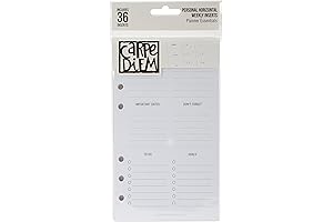 Weekly Horizontal Planner Inserts