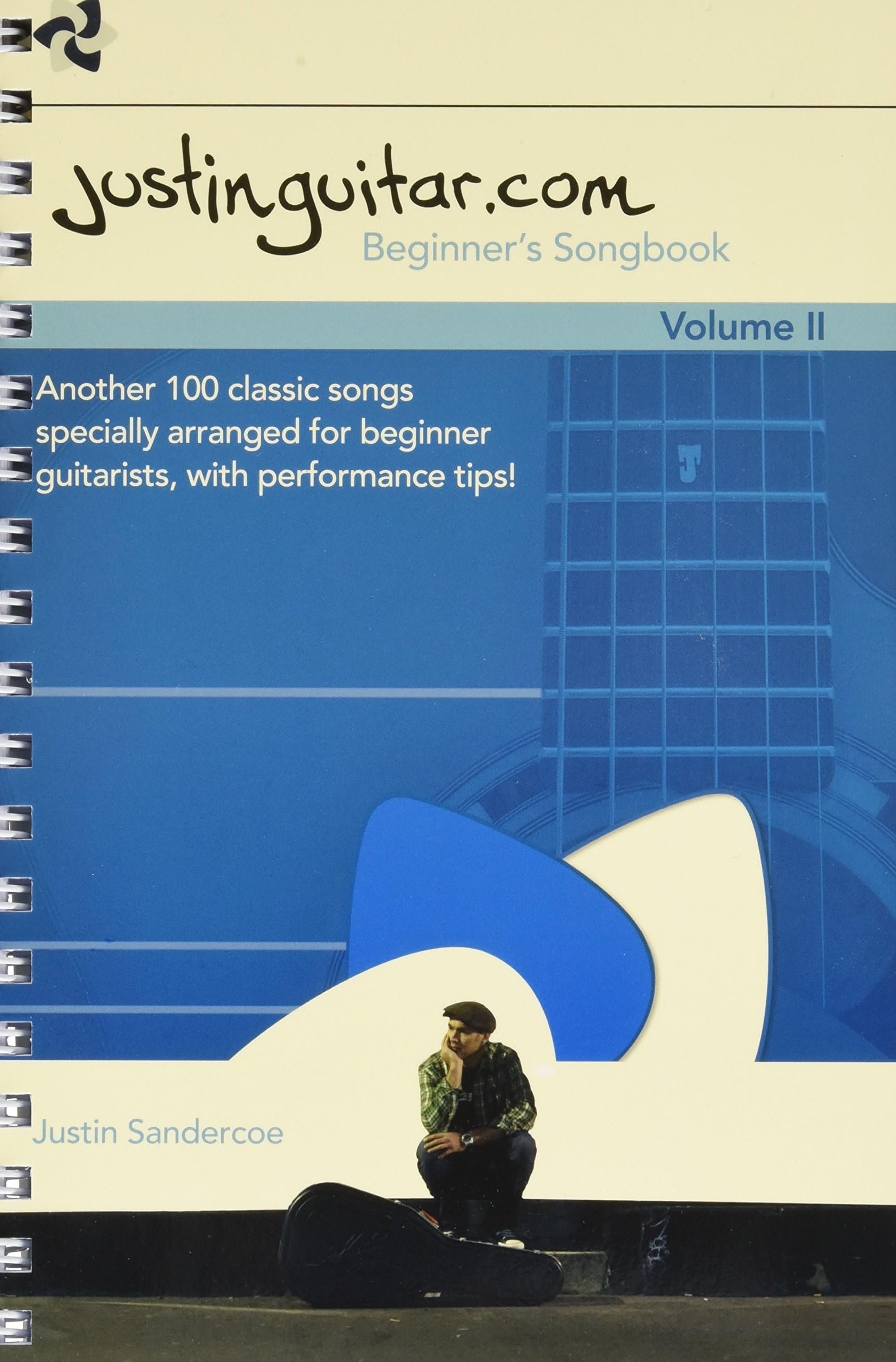 Music Sales Ltd Justinguitar.com Beginner's Songbook 2: Another 100 Classic Songs Specially Arranged for Beginner Guitarists