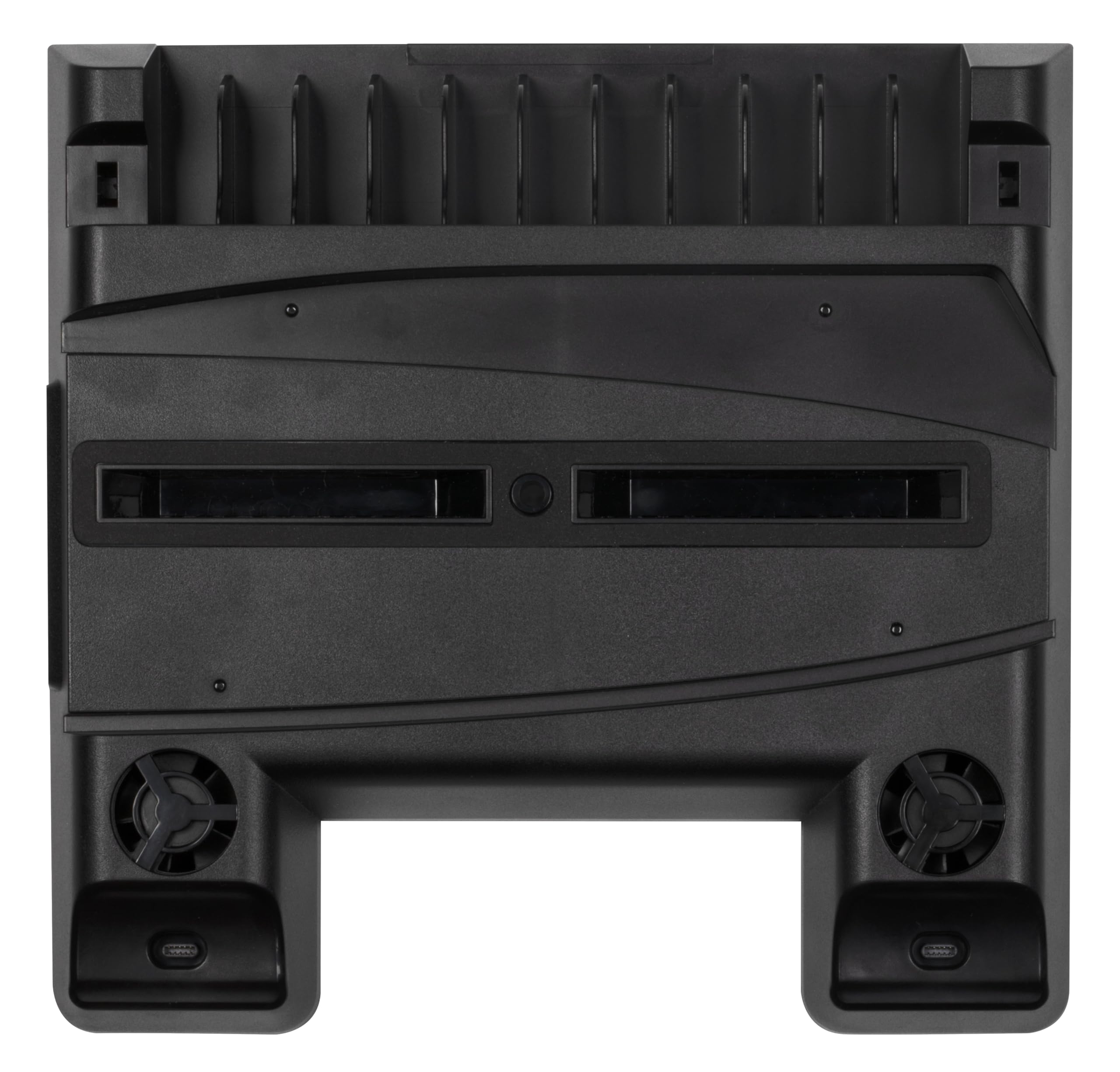 Konix Mythics Cool & Charge Spaceship Base di Ricarica per Console PS5, 2 Controller DualSense, Fino a 11 Giochi - Nero