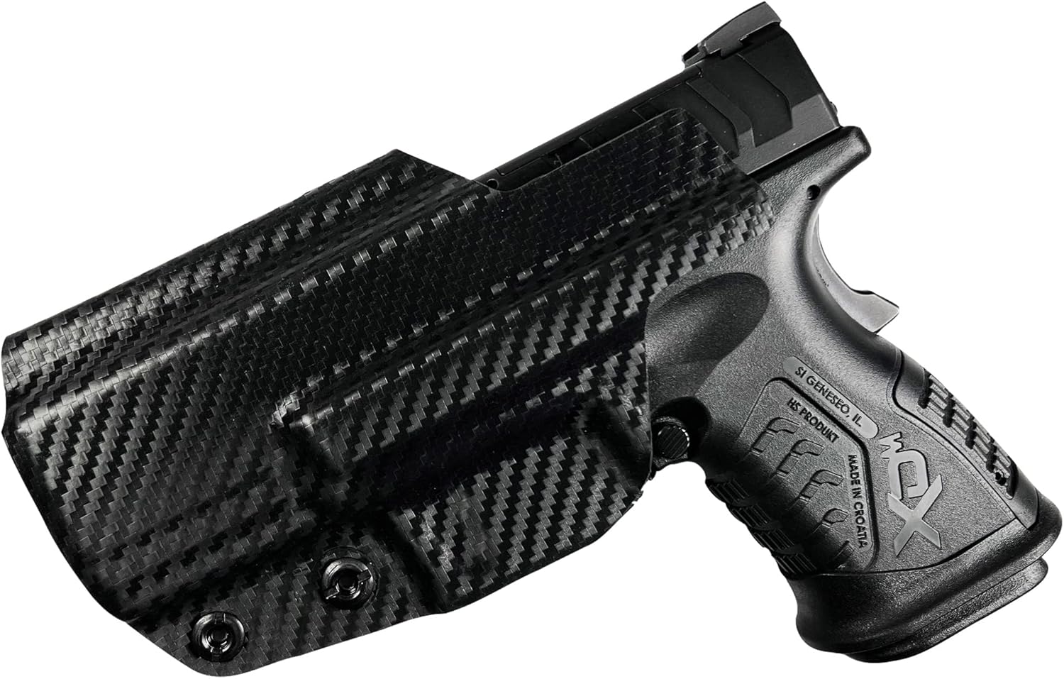 Inside The Waistband Belt Wing Tuckable Holster fits Springfield XD-M Elite 3.8in