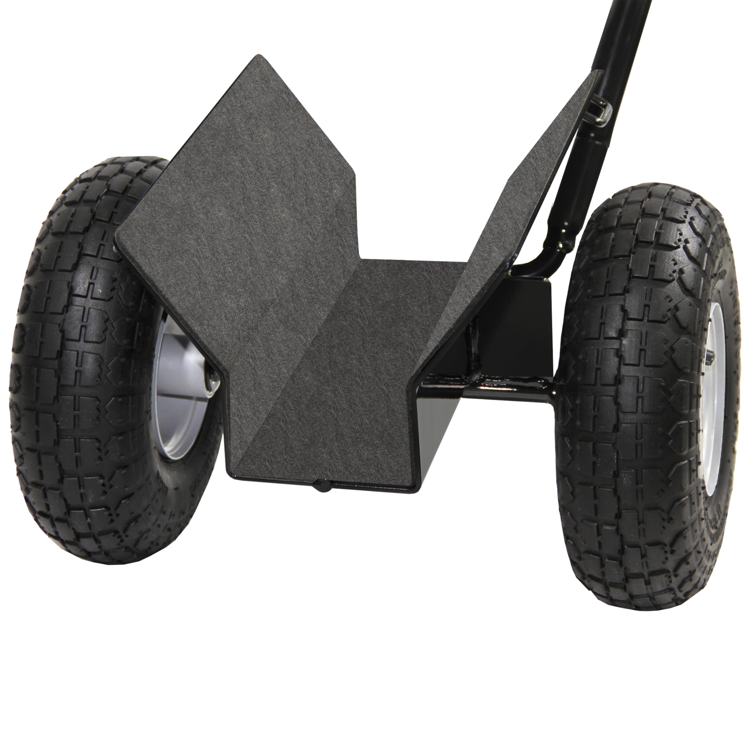Plattenroller 275kg Tragkraft Plattenwagen mit Handgriff, Klemmwagen für Holzplatten, Glasplatten, Türen, Klemmbreite 0–10 cm, 4.10/3.50-4 Reifen P4