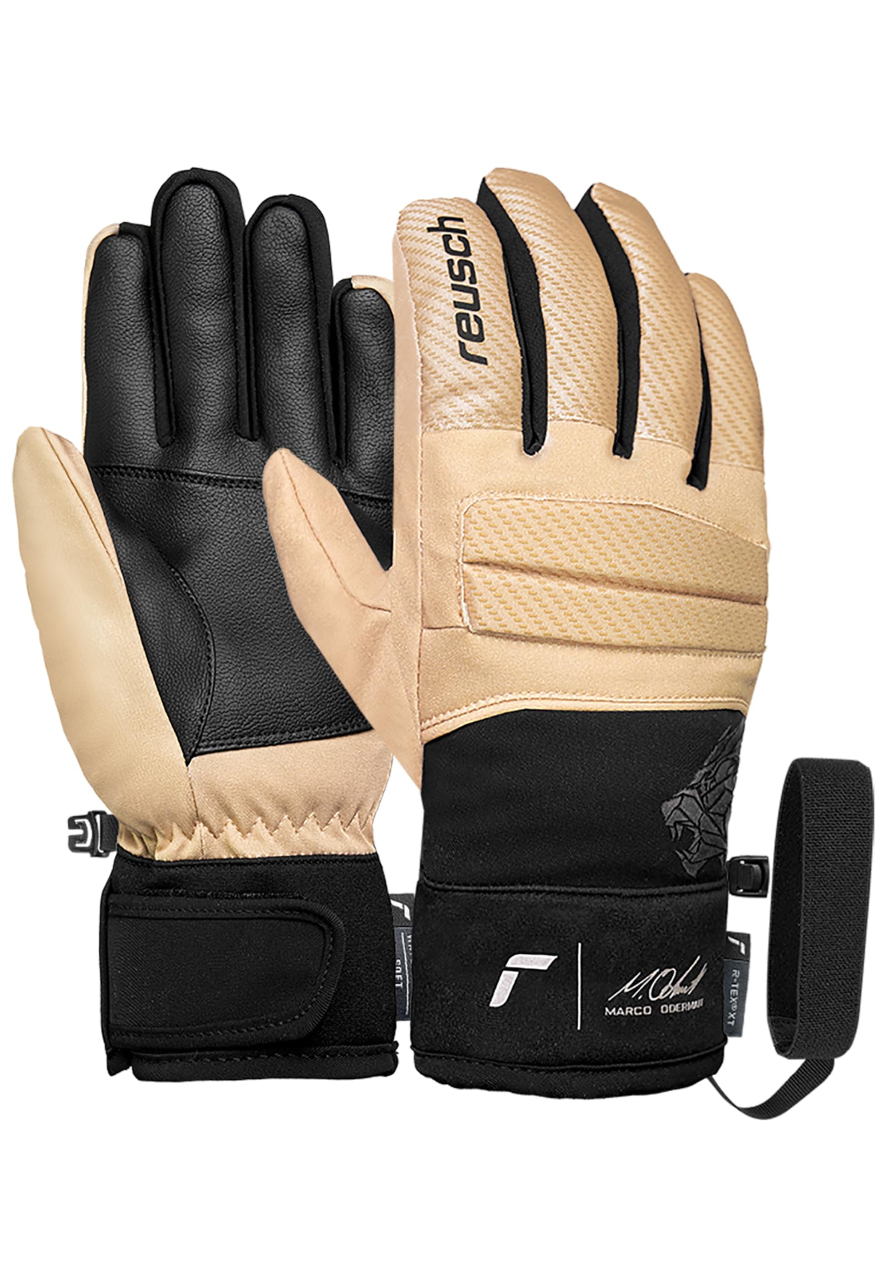 Reusch Warrior R-TEX XT Skihandschuhe für Kinder & Jugendliche – Warme, wasserdichte Winterhandschuhe mit Knöchelschutz, Fingerpolsterung & Handgelenkschlaufe – Weich, robust & atmungsaktiv