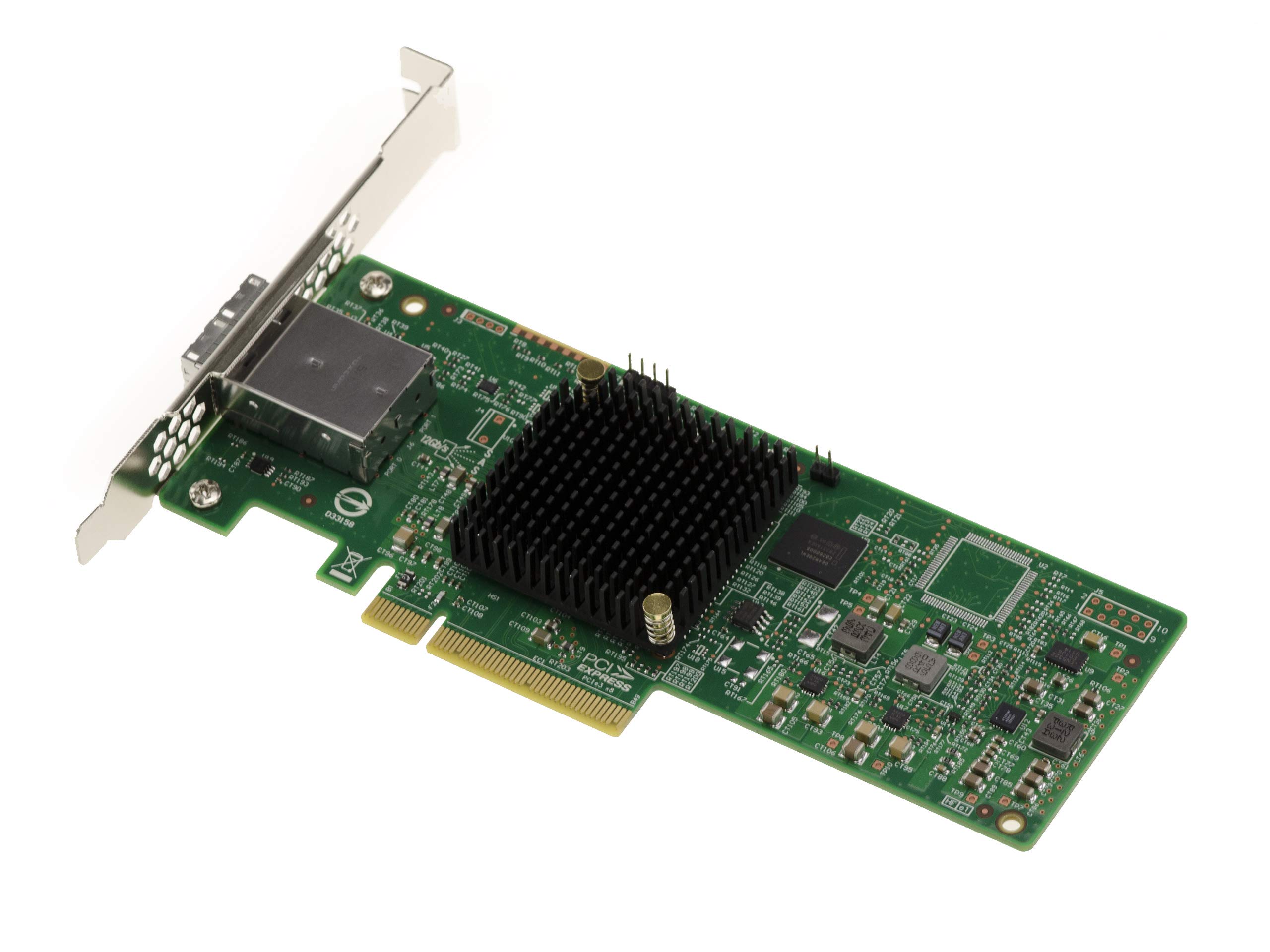 Kalea-INFORMATIQUE Tarjeta Controladora Interna PCIe 3.0 SAS 12GB 8 Puertos. Modelo OEM 9300-8e