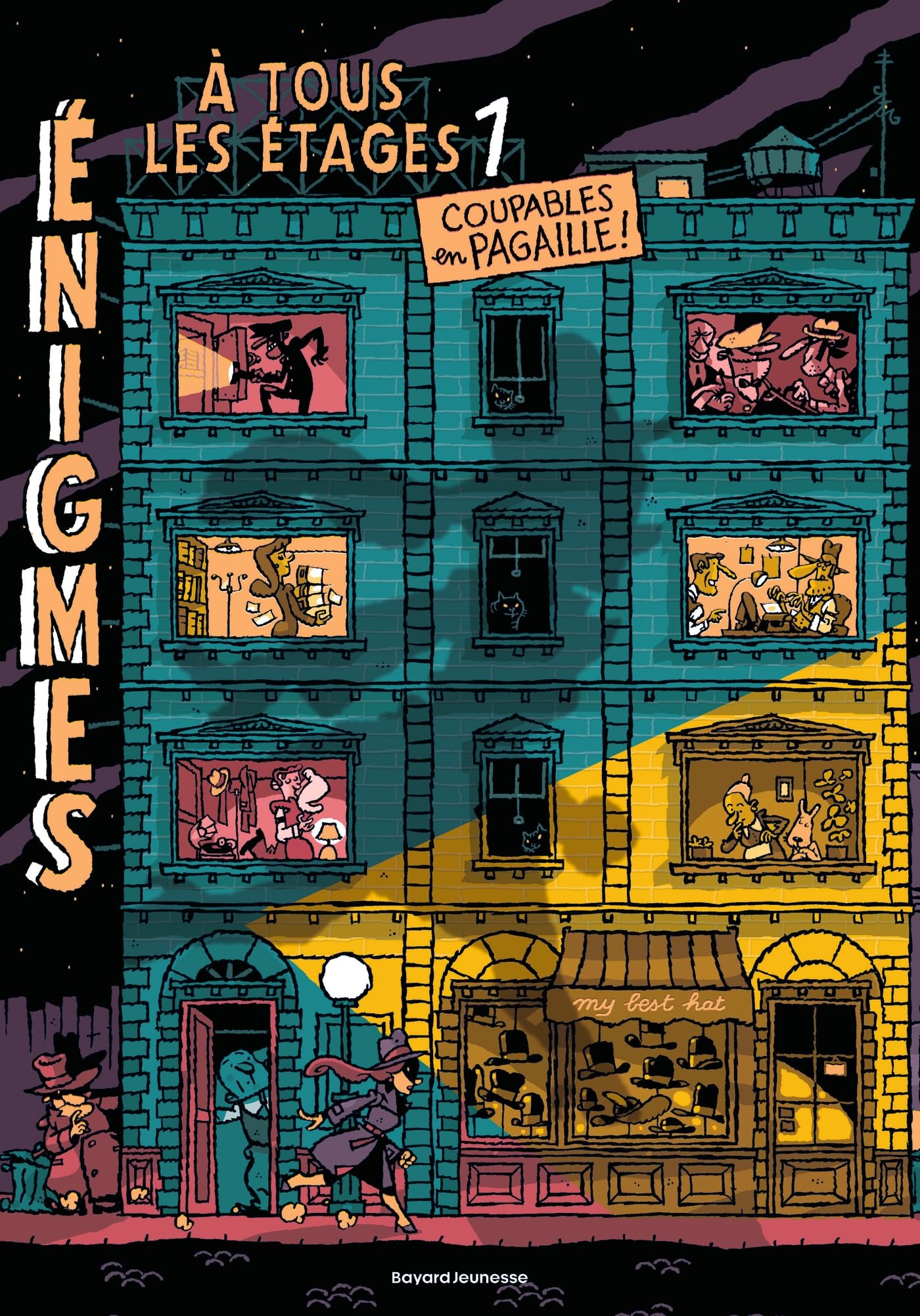 Énigmes à tous les étages, Tome 01: Le casse de la chambre forte - Énigmes à tous les étages