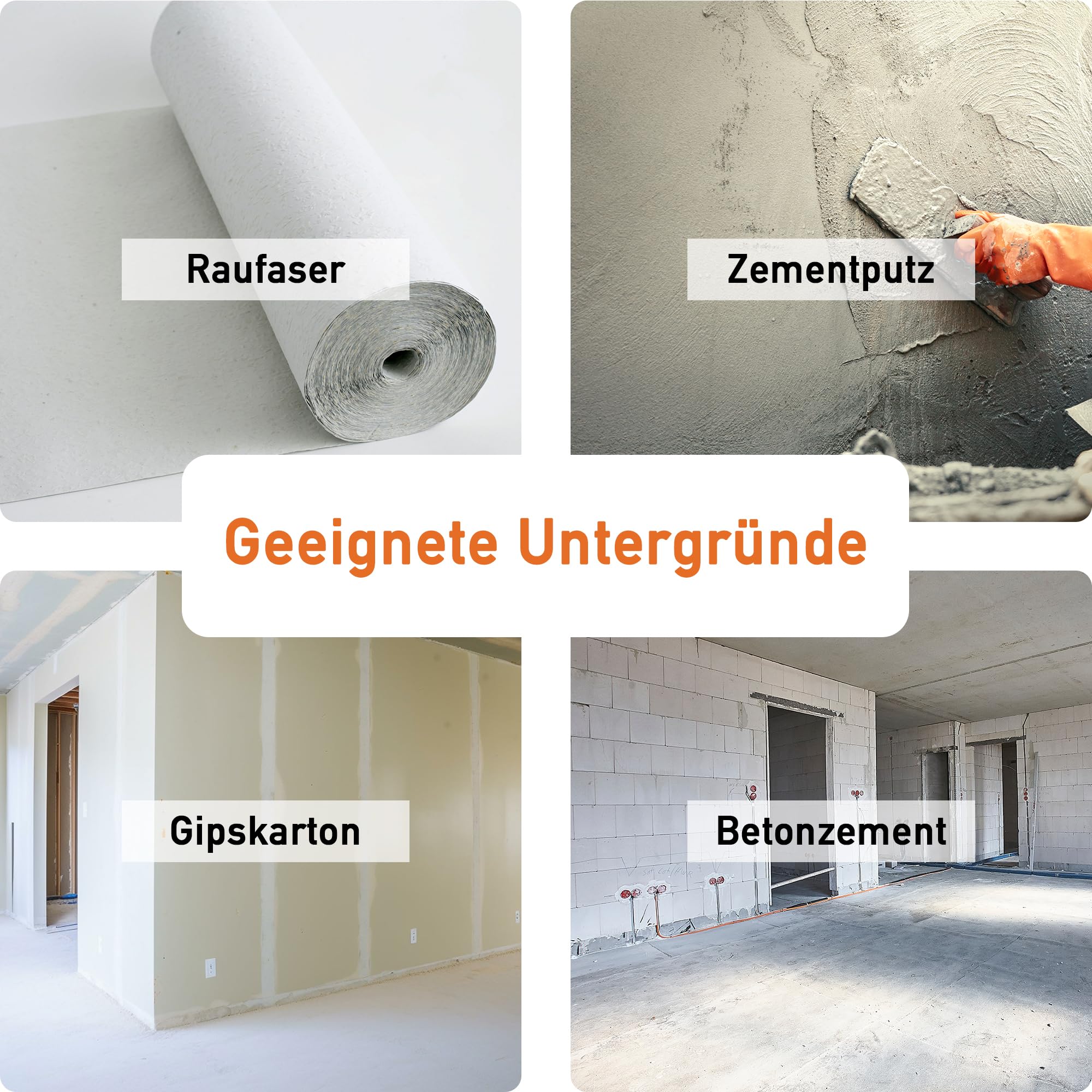Home Profis® Latexfarbe weiß | abwaschbare Wandfarbe Innen | Hervorragende Deckkraft | Zum Färben & Ausbessern | Geruchsarm | Stumpfmatt | Profi Qualität | HPWI-3000 (10 Liter | Bis 70 m²)