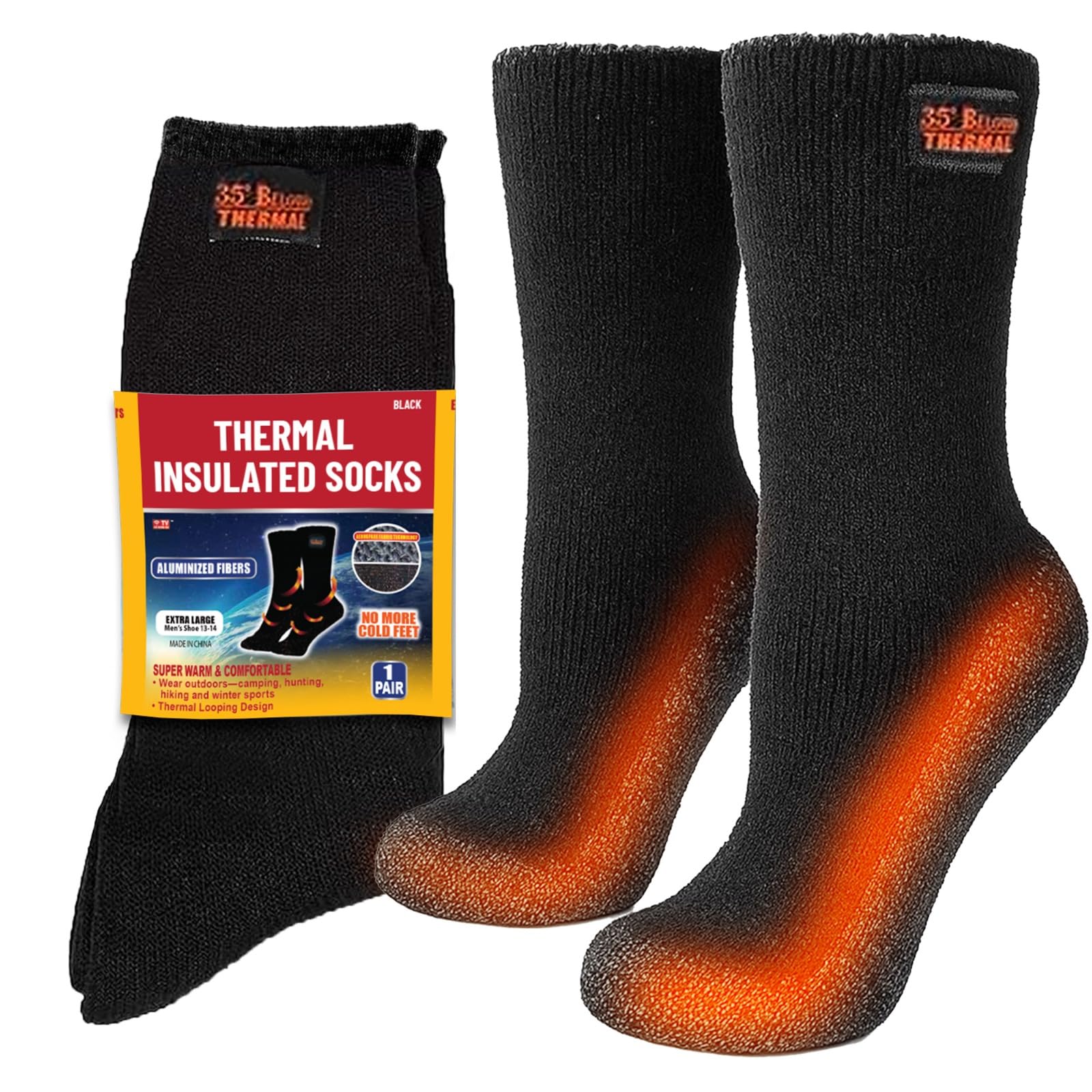 35° Below Thermal Socks