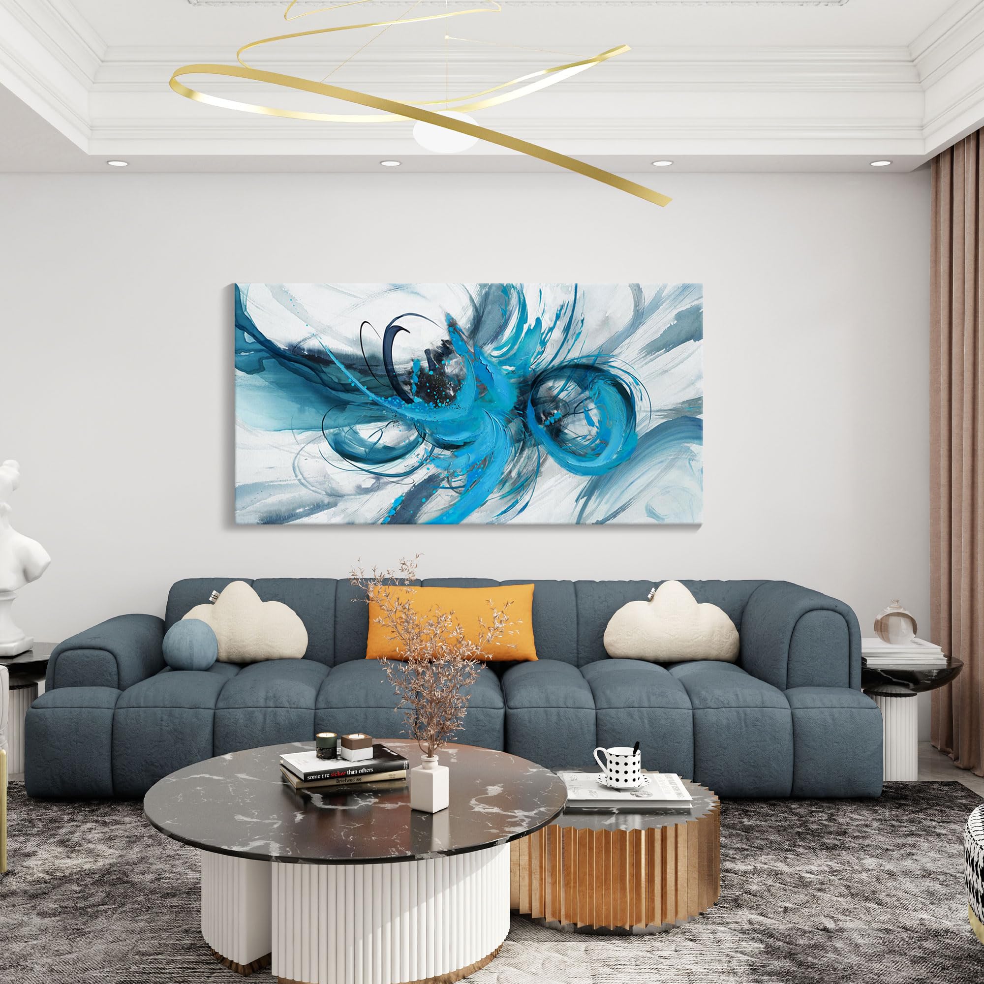 Moderna Mandala Fiori di Arte Della Parete Stampe Su Tela Fiori Astratti Decorativo Su Tela Dipinti di Arte Immagini Decorazione Della Parete di Casa 50x50 cm Senza Cornice
