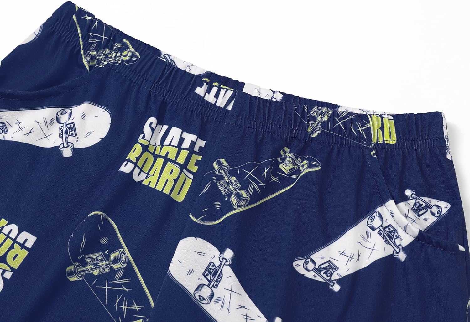 Topgal Boys Girls Pajamas Summer Jammies Short Sleeves Matching 2 Piece Set Trendy PJS for Little & Big Kids Size 6-18 - Image 5