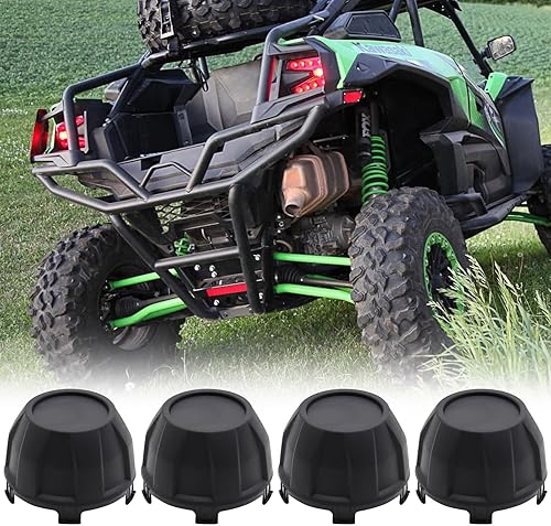 Miniatura 6 de 4 tapas de cubo de rueda de neumático 11065-1341 de repuesto para Kawasaki Teryx Krx 1000 2020-2022, repuesto de tapa central de polvo para Kawasaki