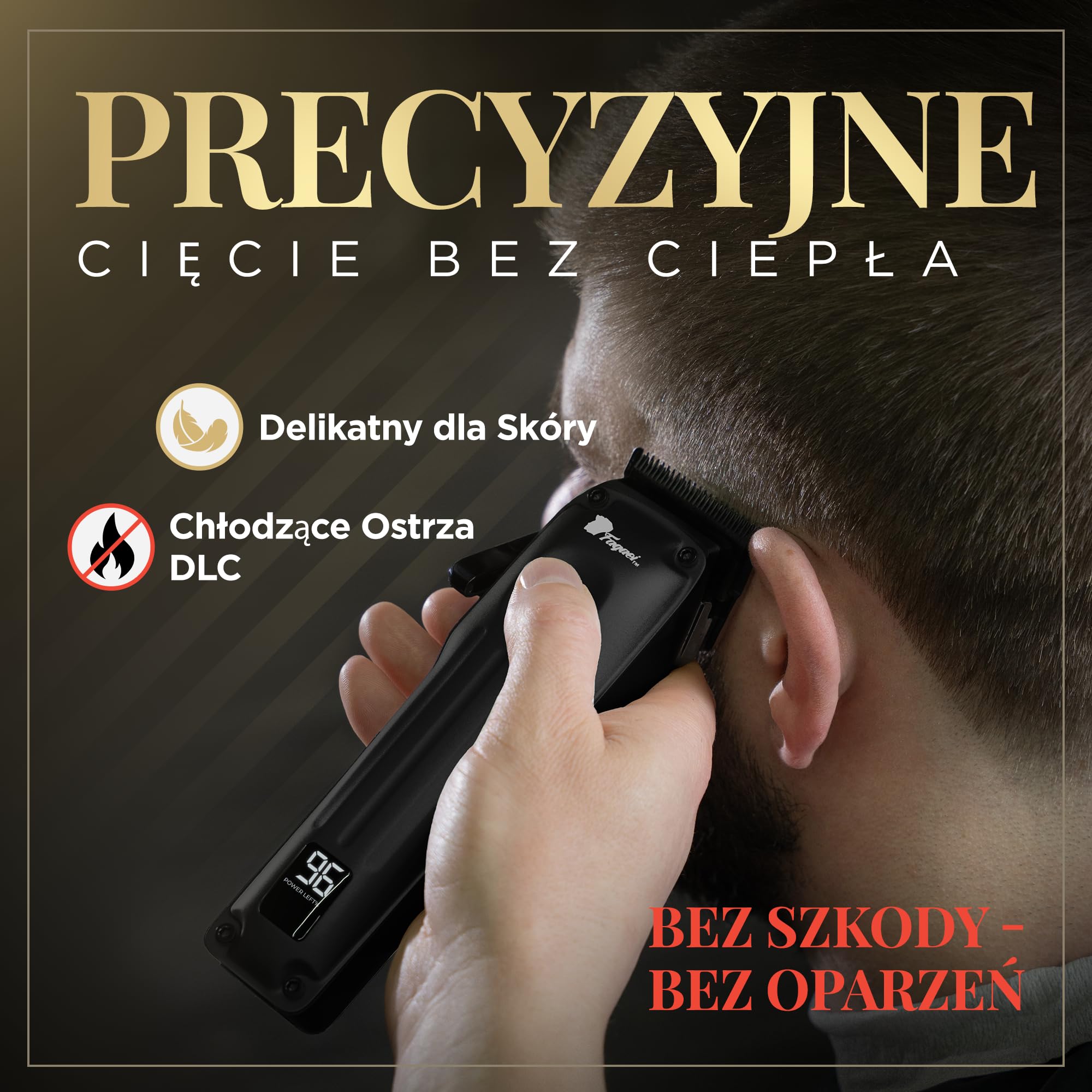 Fusion maszynka do strzyżenia włosów czarna