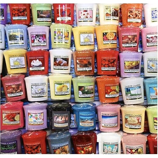 Yankee Candle Votives - Grab Bag of 10 Assorted Yankee Candle Votive Candles - Random Mixed Scents
