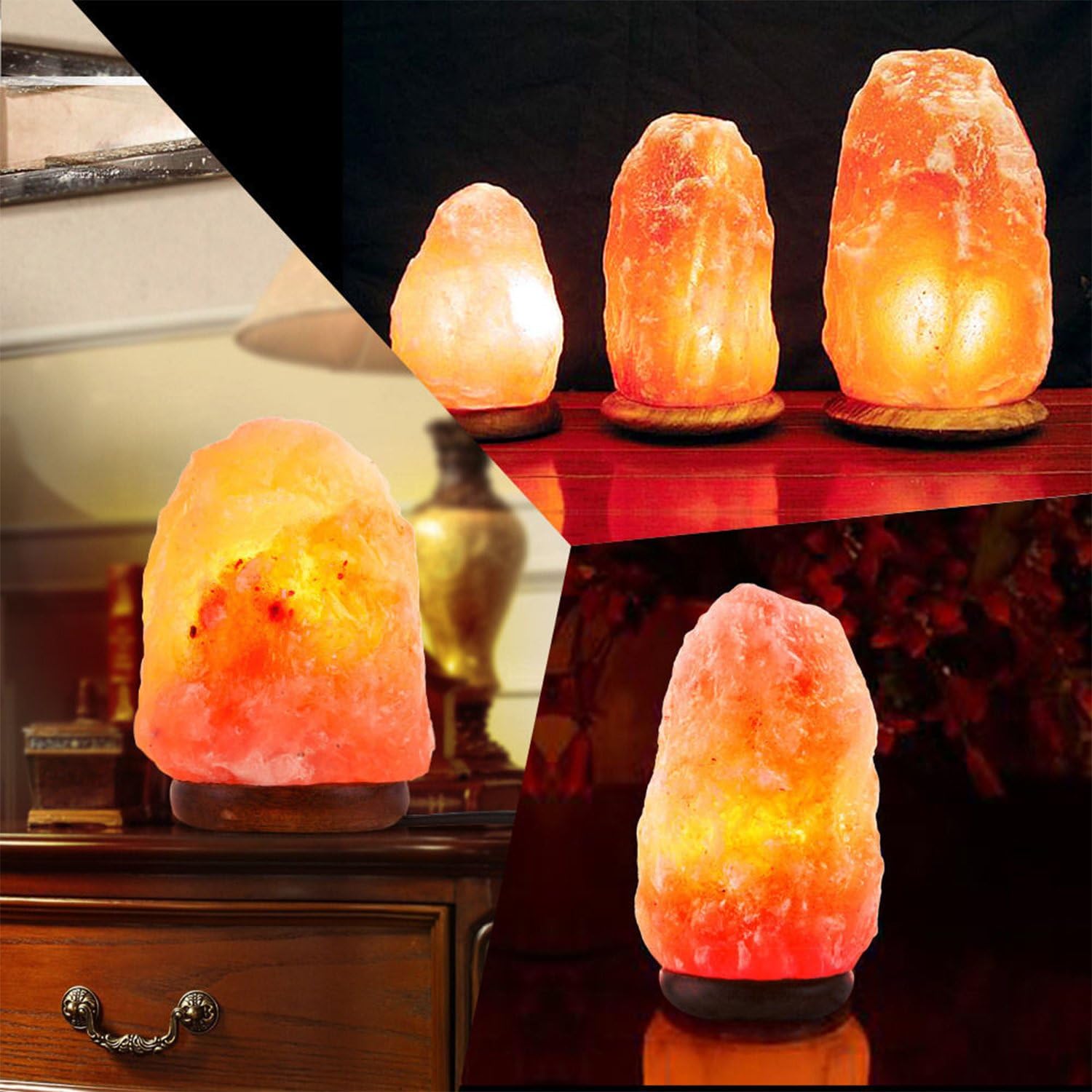 Betus Original Replacement Long Lasting 15 Watt Dimmable E12 Socket Warm White Household Salt Lamp Bulb Candle Warmers - Value Pack of 12