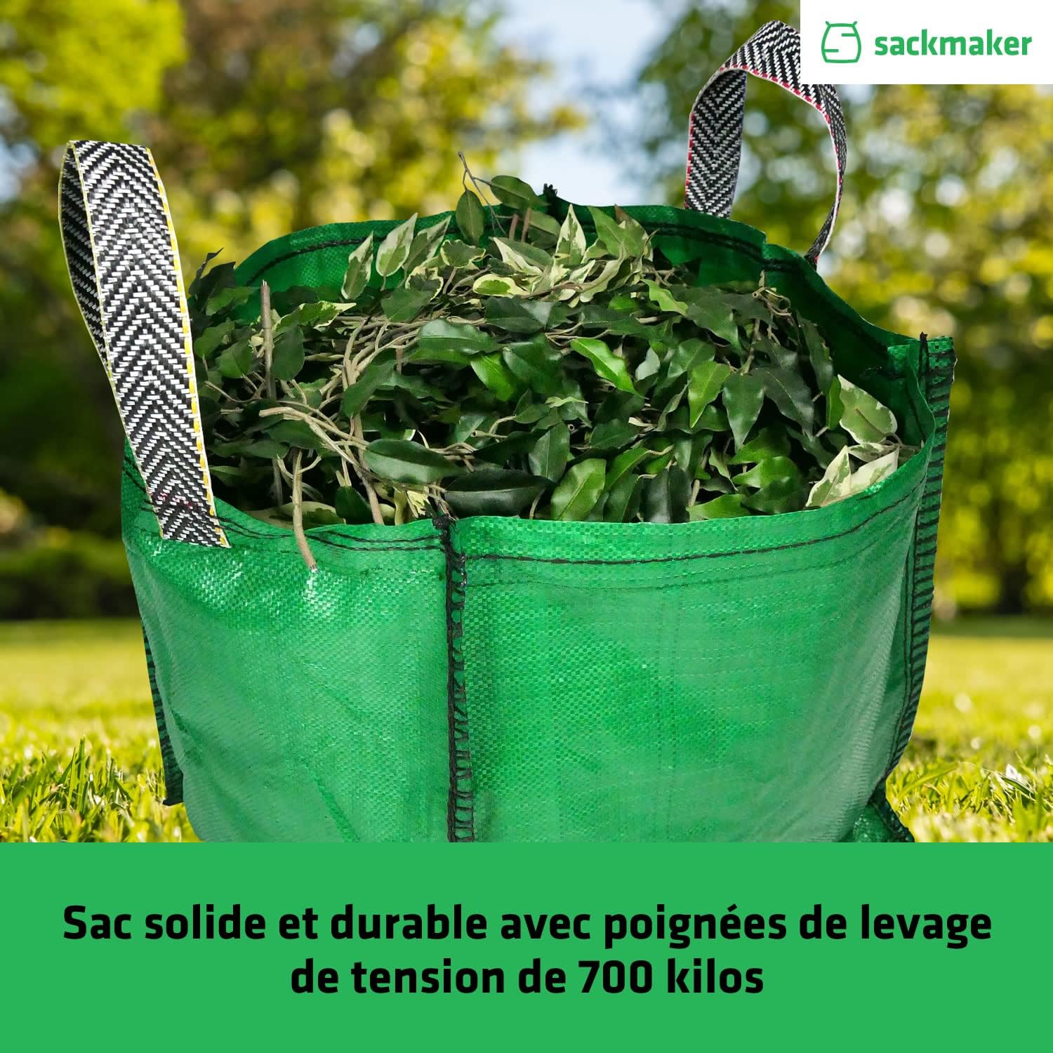 Nortene 10 Sacs déchets verts GARDENSAC 130L