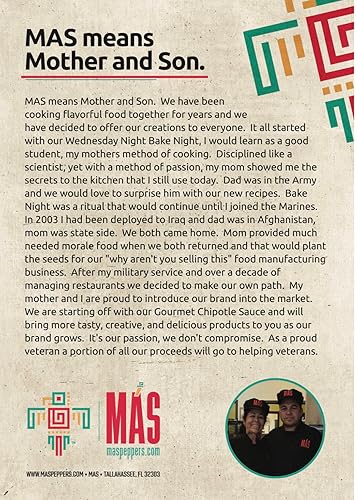 Miniatura 8 de MAS Chipotle Salsa picante 5 oz